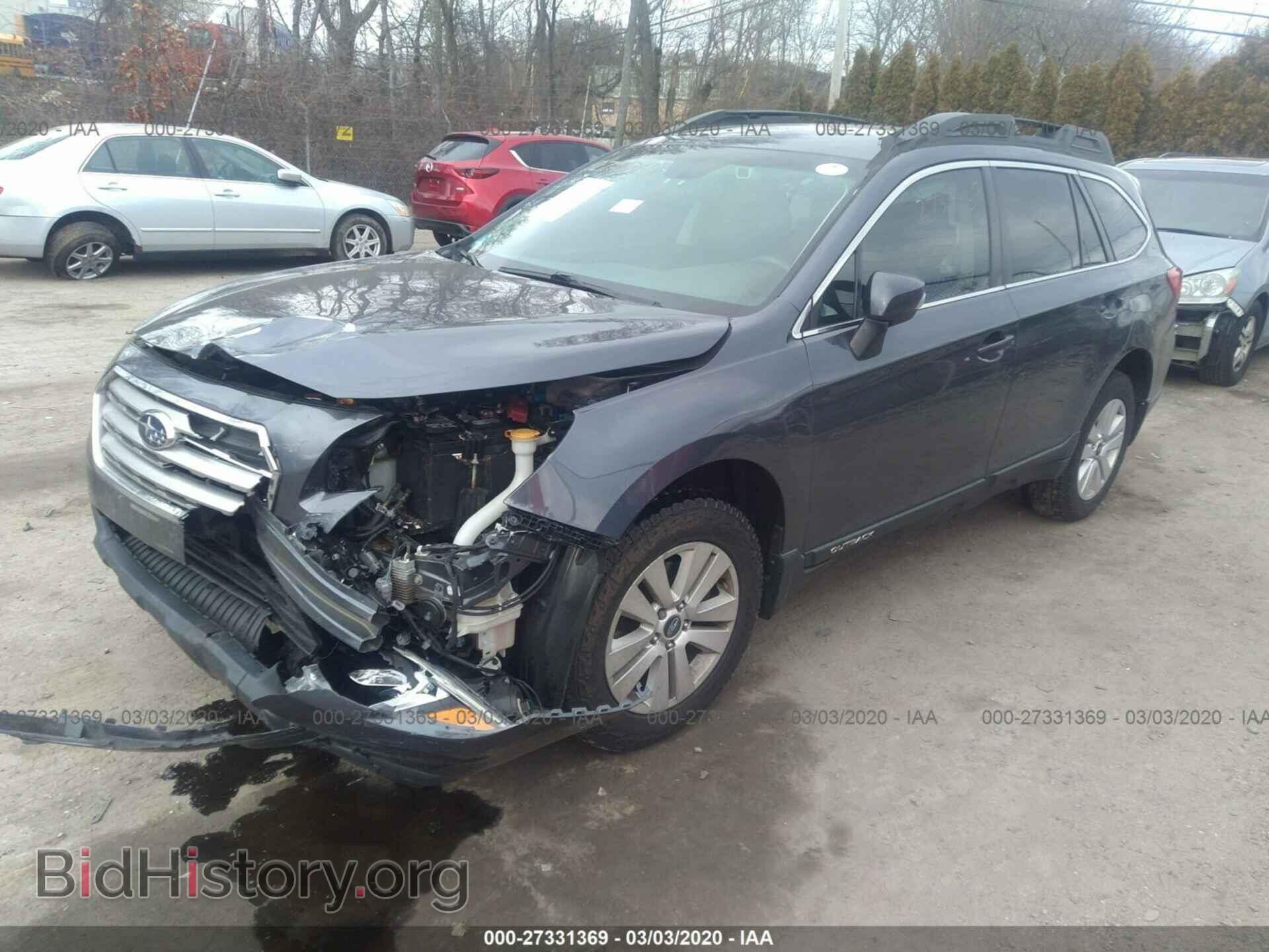 2015 SUBARU OUTBACK - VIN: 4S4BSAFC6F3292041 - Фото 2