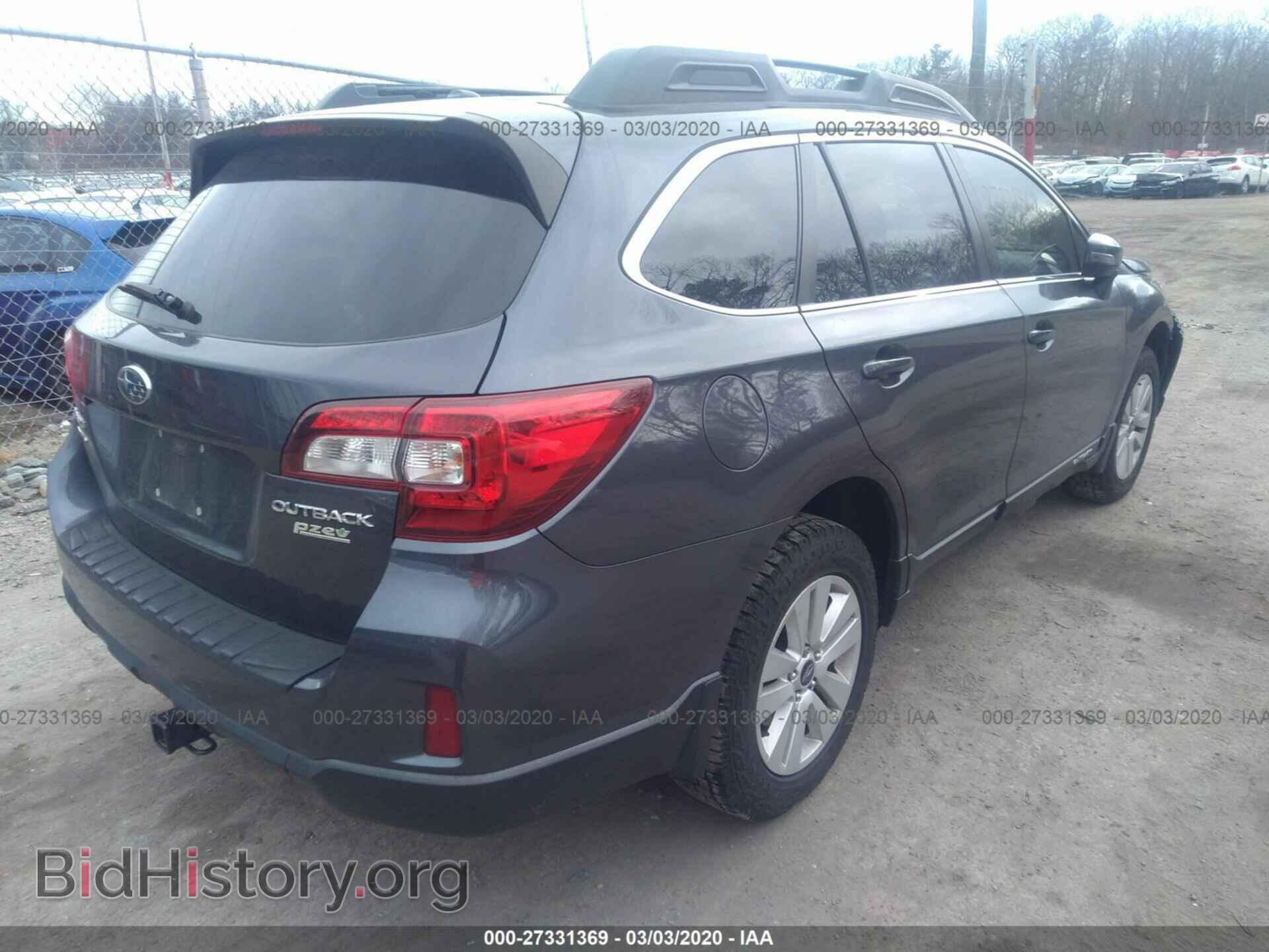 2015 SUBARU OUTBACK - VIN: 4S4BSAFC6F3292041 - Фото 4