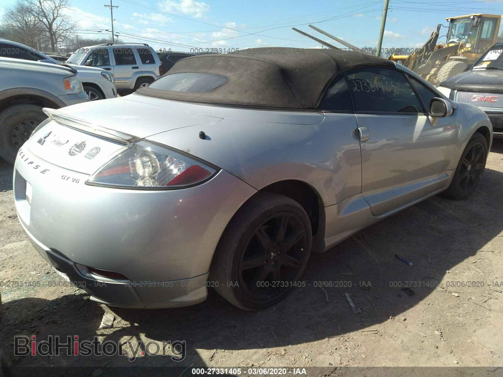 2007 MITSUBISHI ECLIPSE - VIN: 4A3AL35T97E006647 - Photo 4