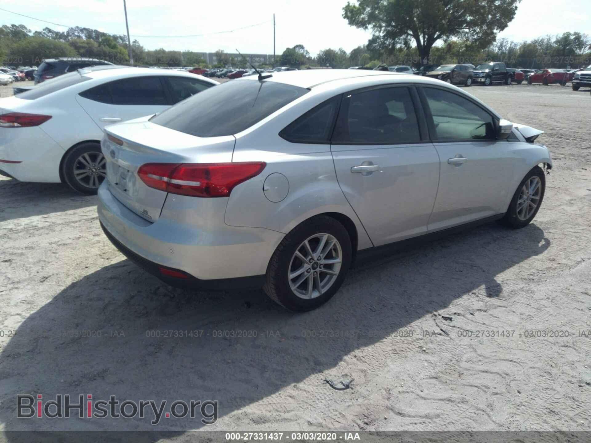 2015 FORD FOCUS - VIN: 1FADP3F2XFL354645 - Фото 4