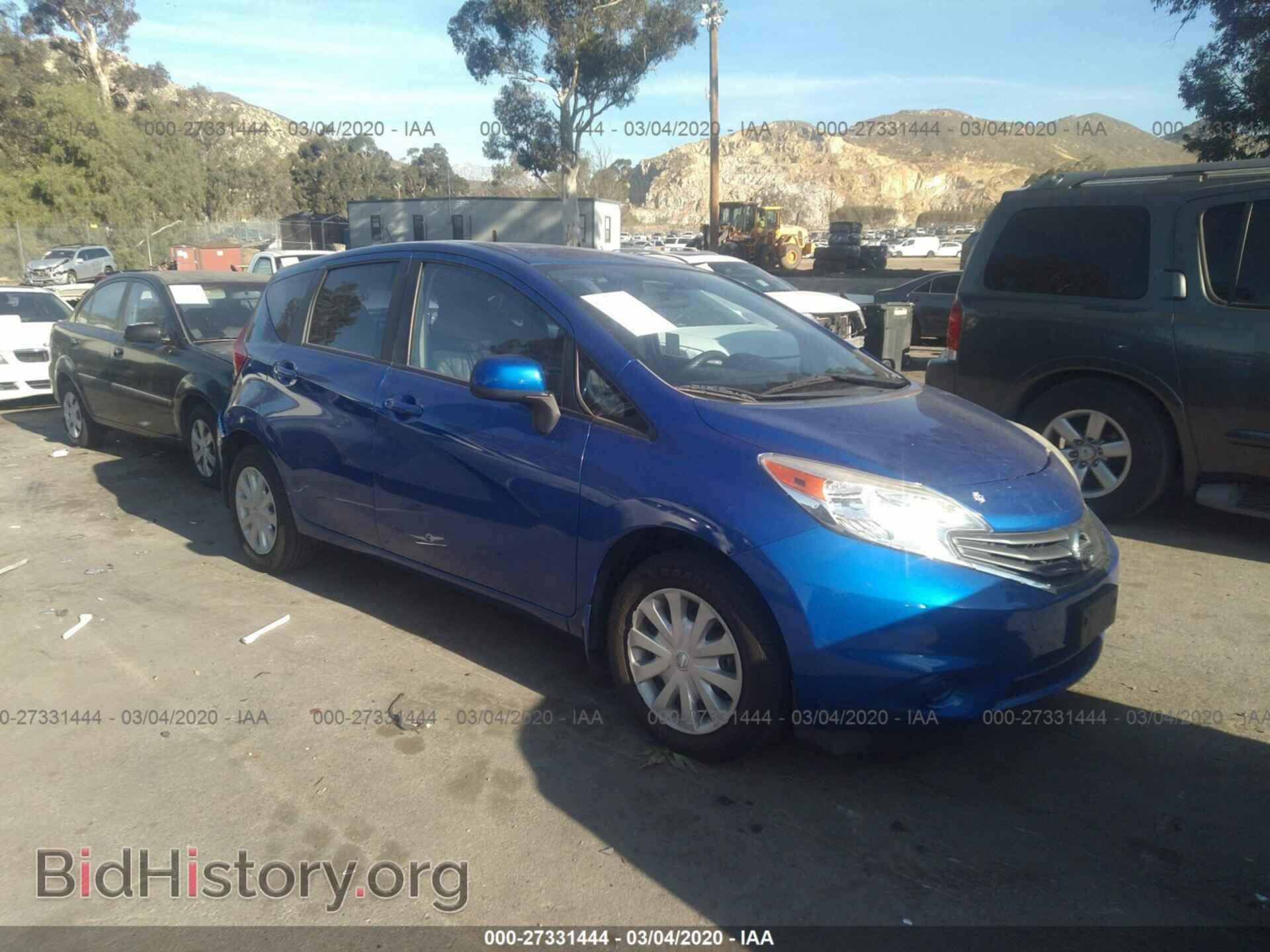 Фотография 3N1CE2CP3EL413353 - NISSAN VERSA NOTE 2014