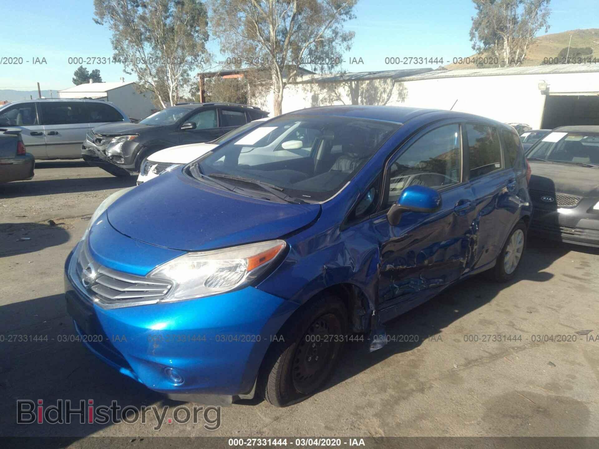 2014 NISSAN VERSA NOTE - VIN: 3N1CE2CP3EL413353 - Фото 2