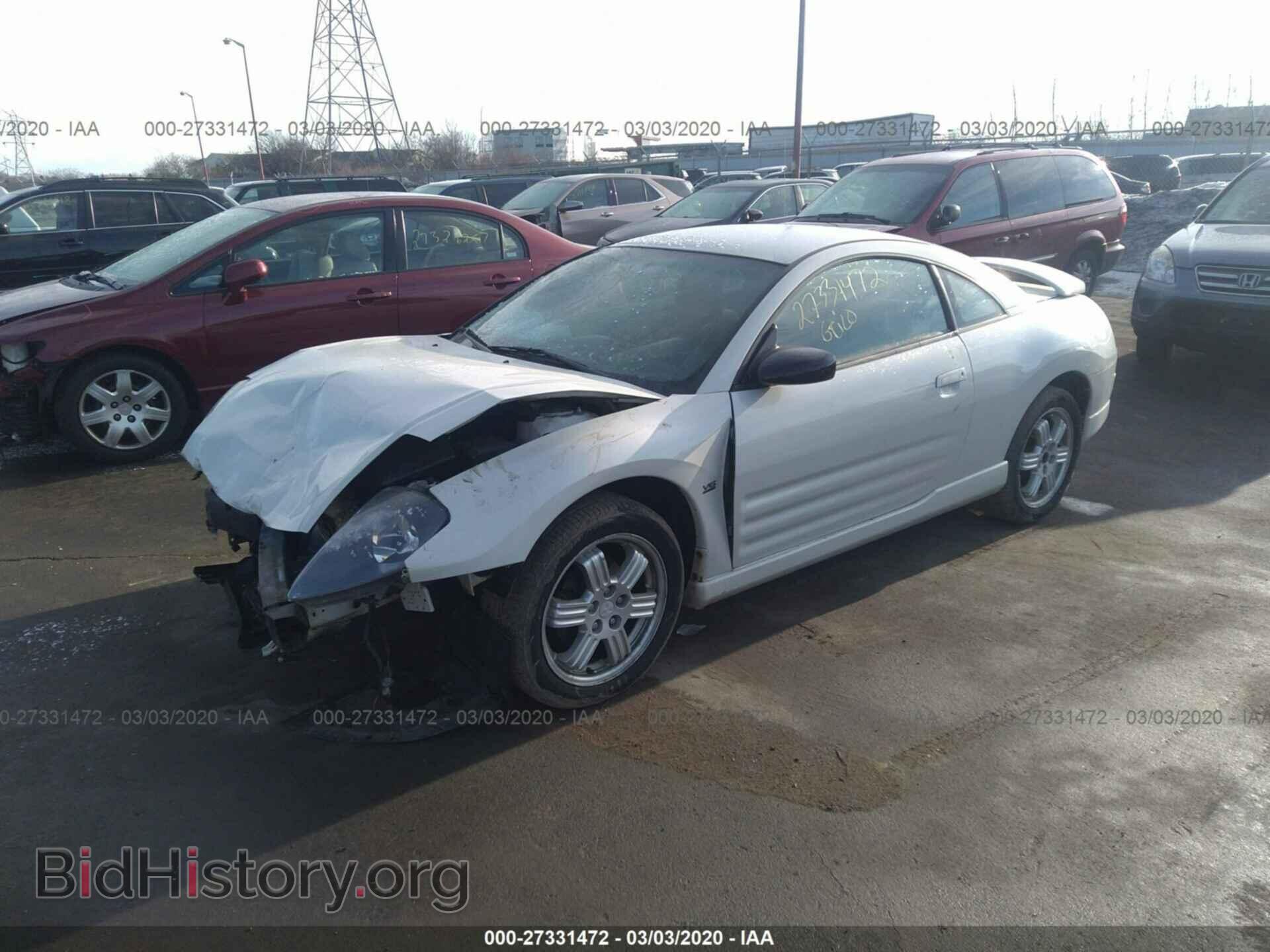 2002 MITSUBISHI ECLIPSE - VIN: 4A3AC84H72E035079 - Photo 2