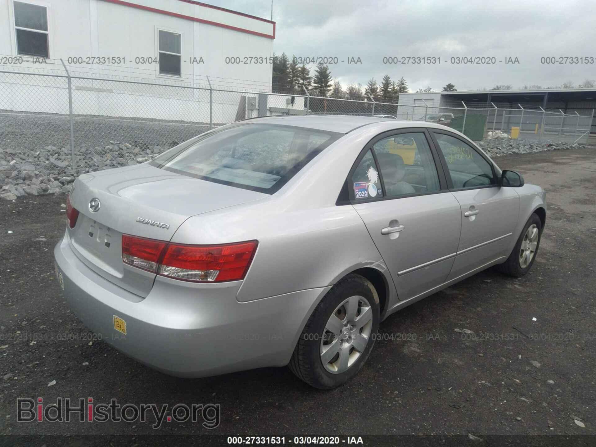 2006 HYUNDAI SONATA - VIN: KMHET46CX6A104497 - Фото 4