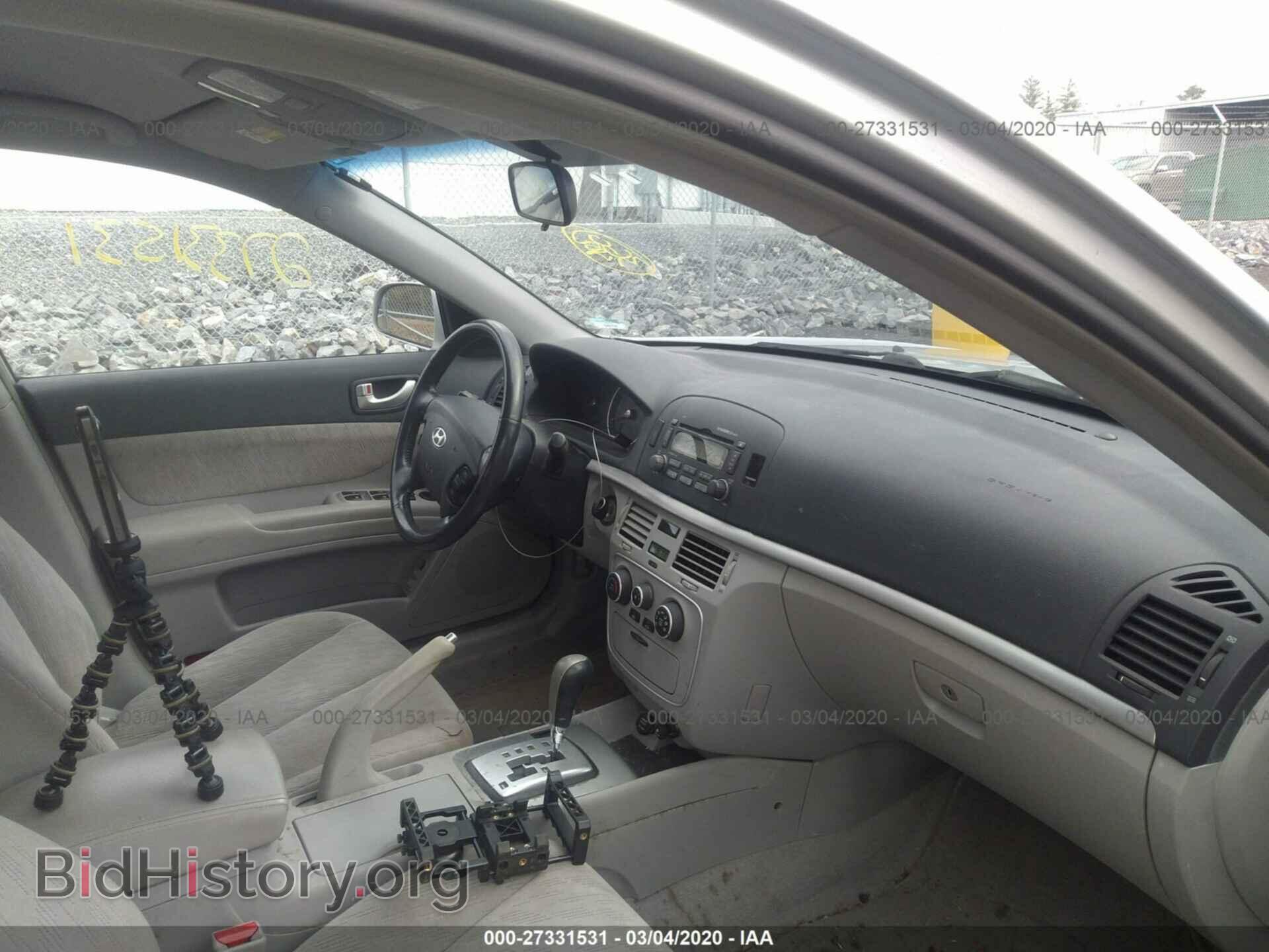 2006 HYUNDAI SONATA - VIN: KMHET46CX6A104497 - Фото 5
