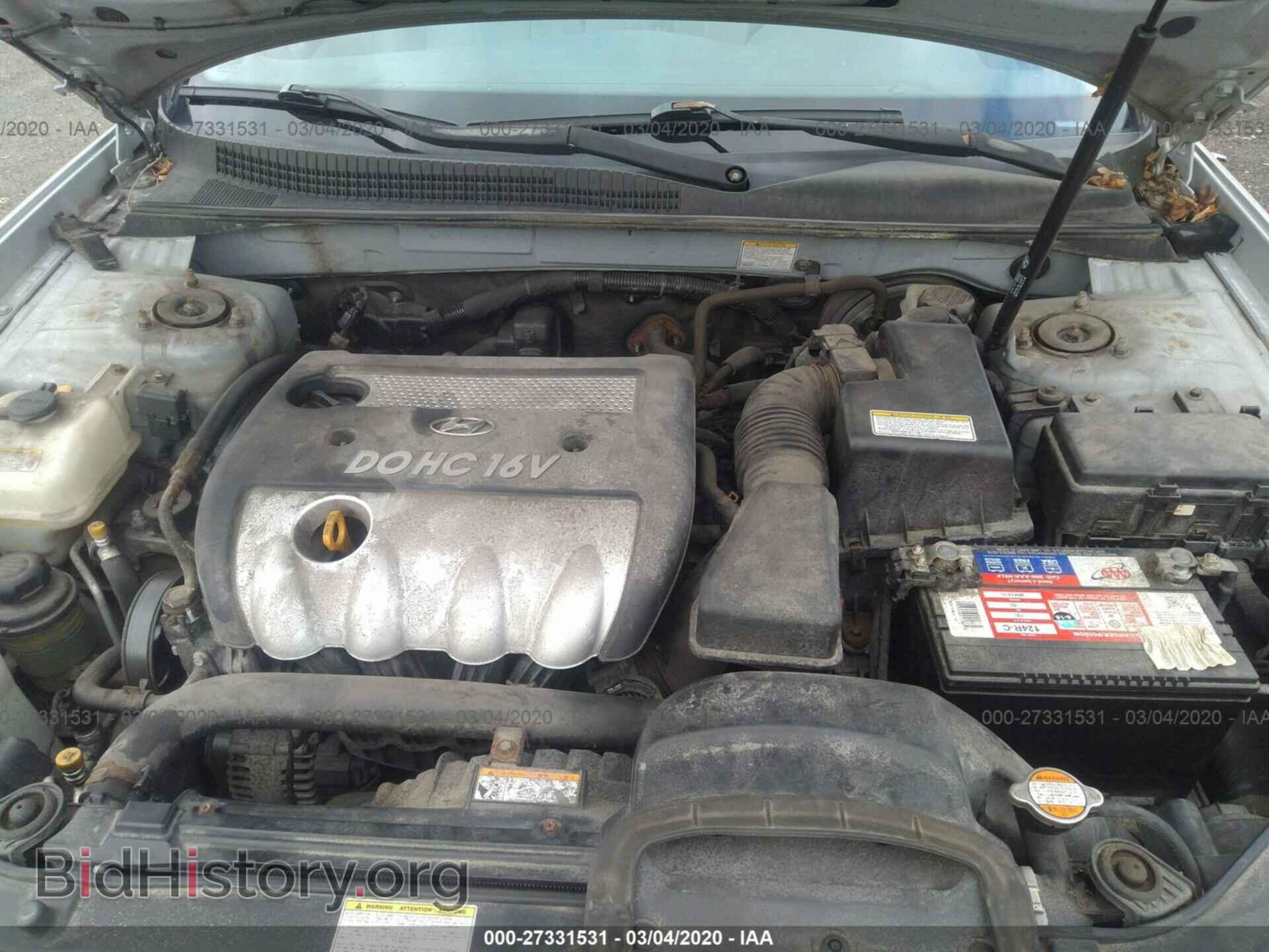 2006 HYUNDAI SONATA - VIN: KMHET46CX6A104497 - Фото 10