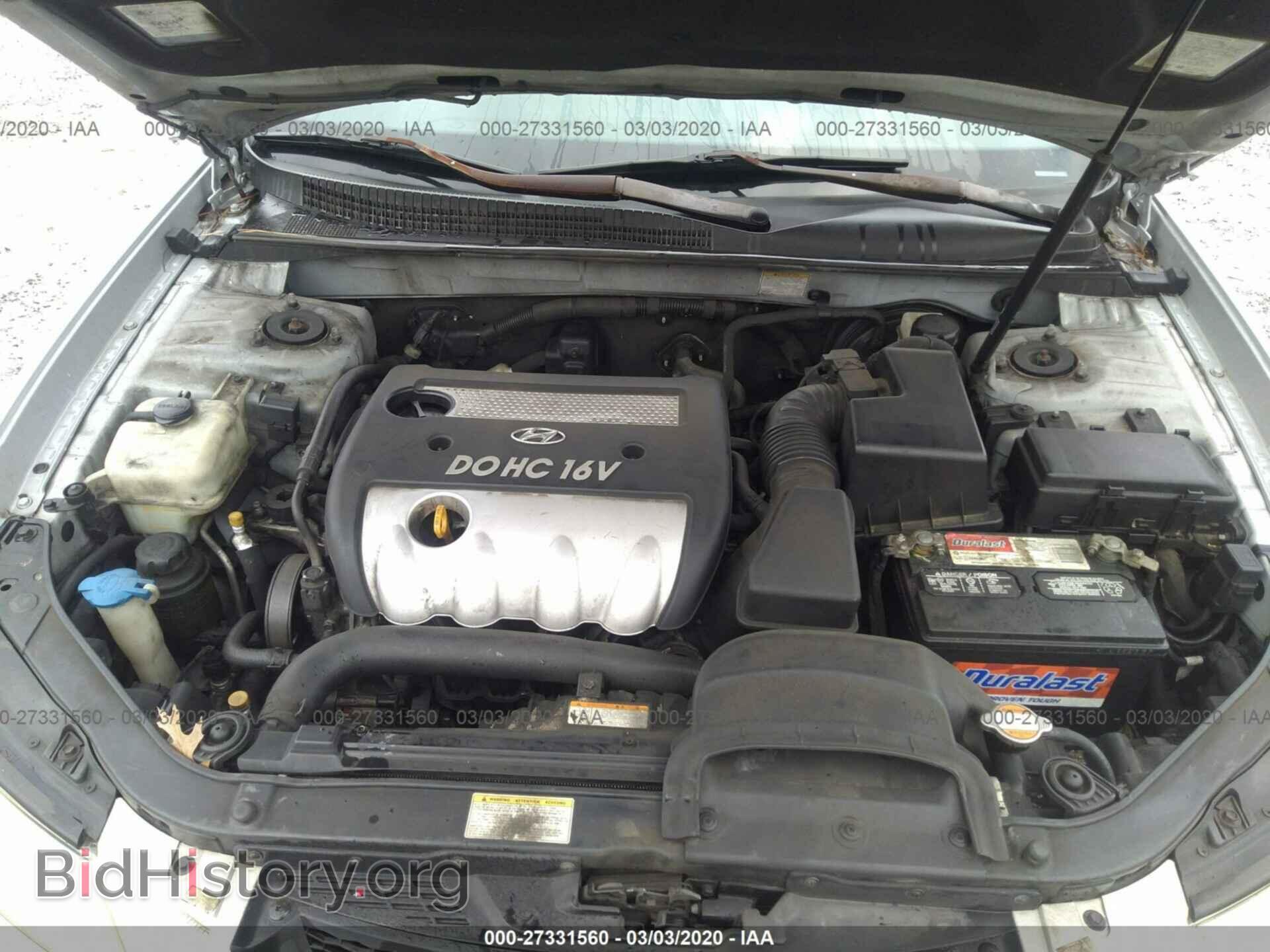 2006 HYUNDAI SONATA - VIN: KMHET46C16A108602 - Фото 10