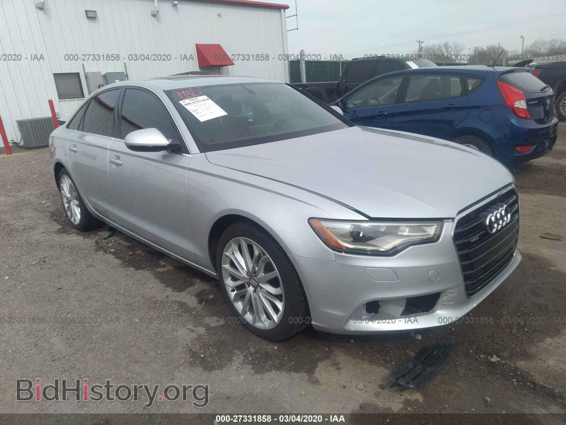 Фотография WAUFMBFC0EN039982 - AUDI A6 2014