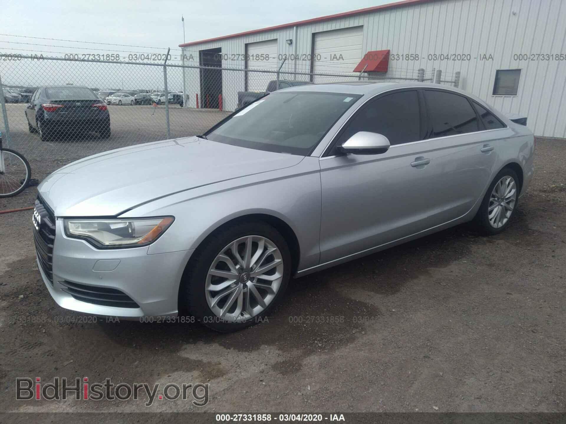 2014 AUDI A6 - VIN: WAUFMBFC0EN039982 - Фото 2