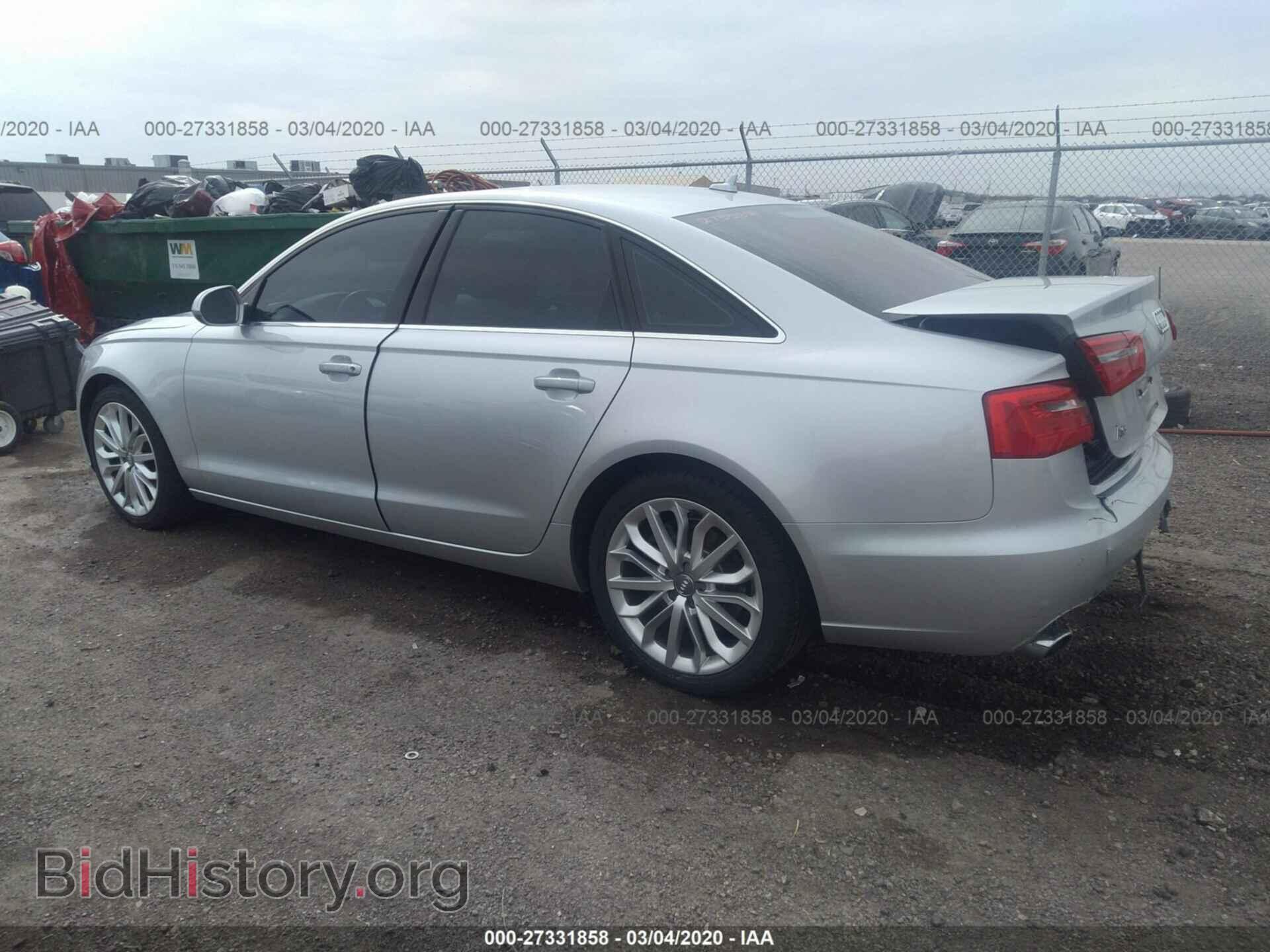 2014 AUDI A6 - VIN: WAUFMBFC0EN039982 - Фото 3