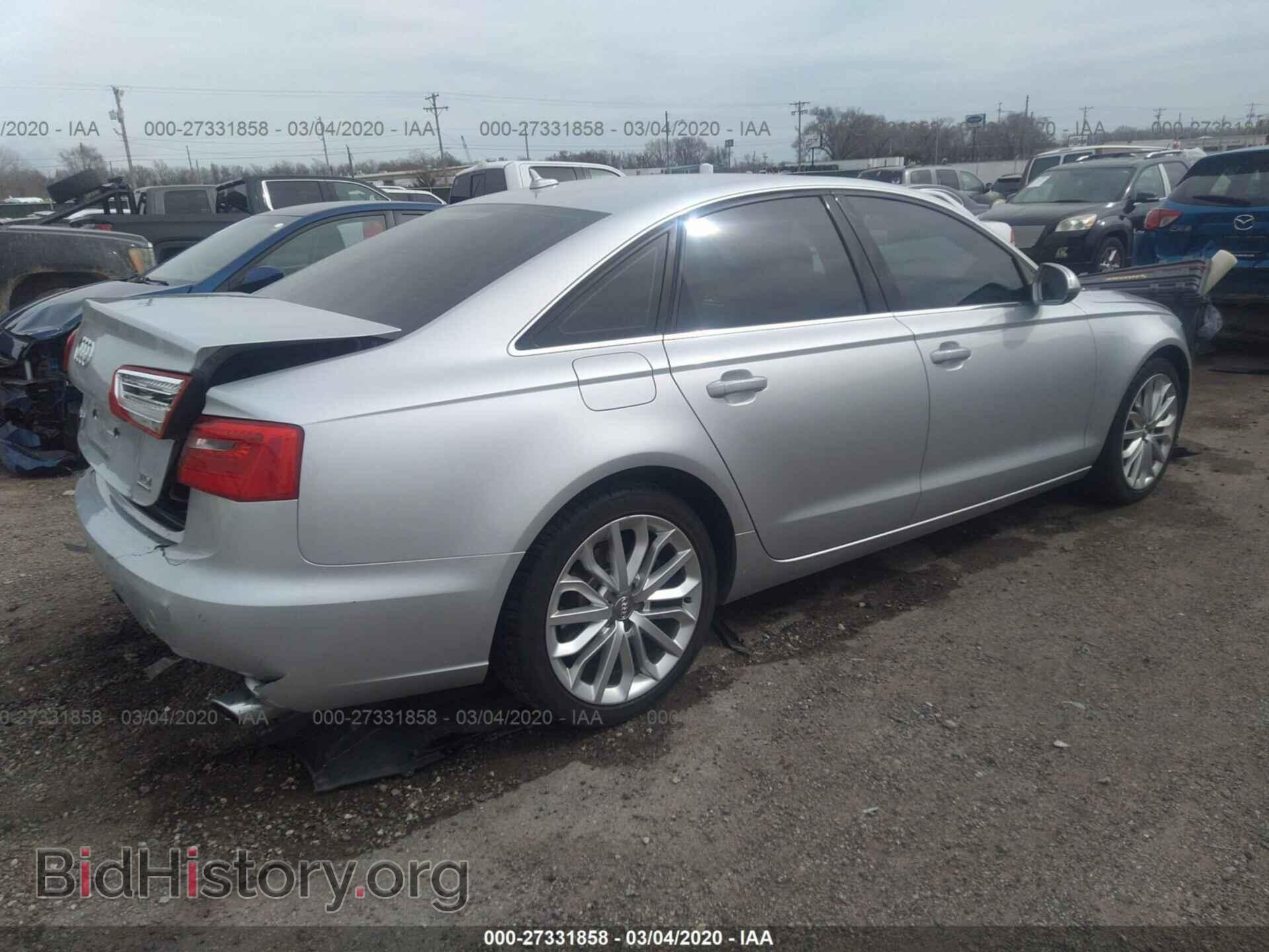 2014 AUDI A6 - VIN: WAUFMBFC0EN039982 - Фото 4