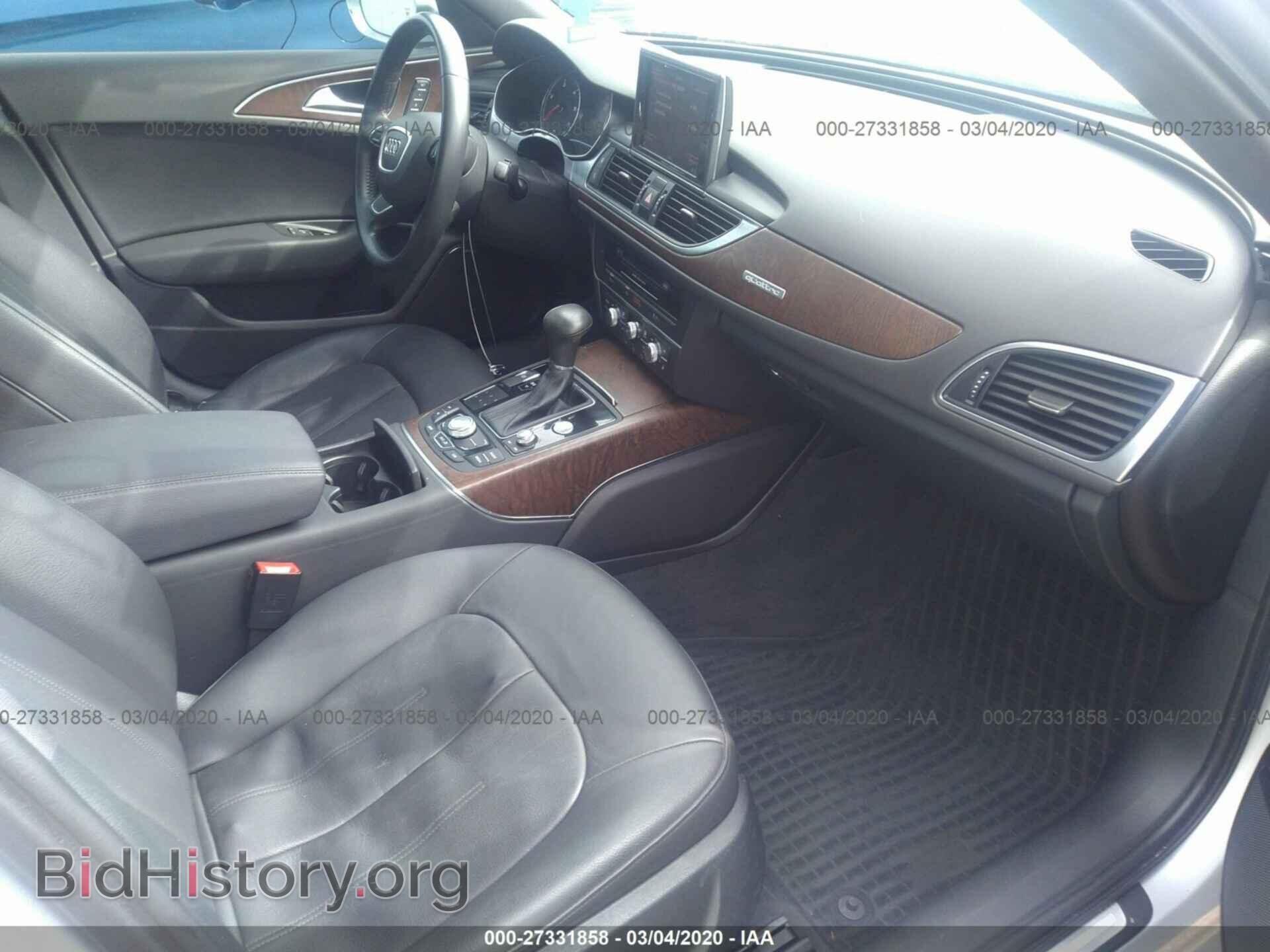 2014 AUDI A6 - VIN: WAUFMBFC0EN039982 - Фото 5