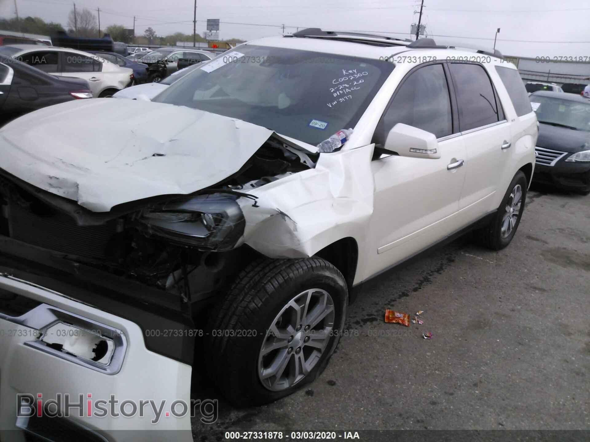 2015 GMC ACADIA - VIN: 1GKKRRKD7FJ205177 - Фото 2