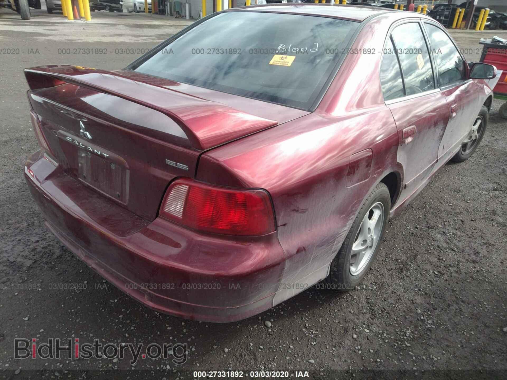 2003 MITSUBISHI GALANT - VIN: 4A3AA46GX3E144897 - Фото 4