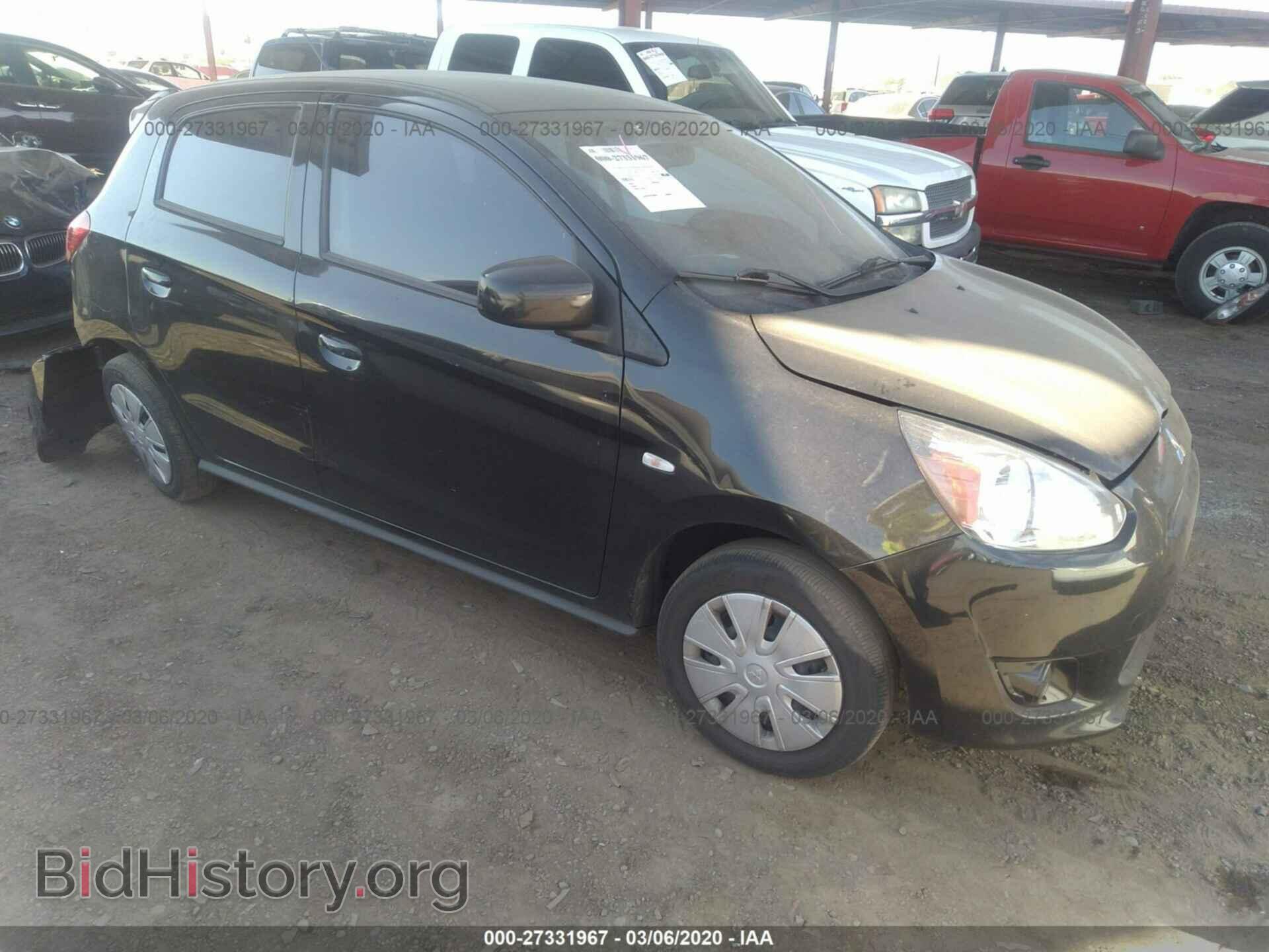 Фотография ML32A3HJ4FH048179 - MITSUBISHI MIRAGE 2015