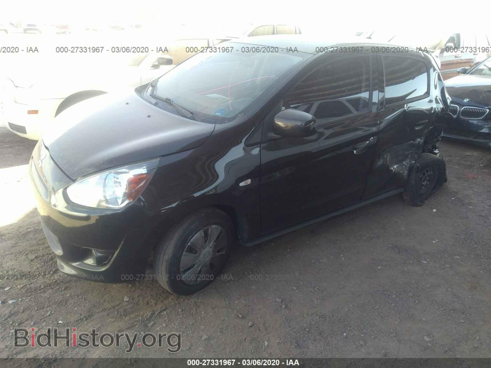 2015 MITSUBISHI MIRAGE - VIN: ML32A3HJ4FH048179 - Фото 2