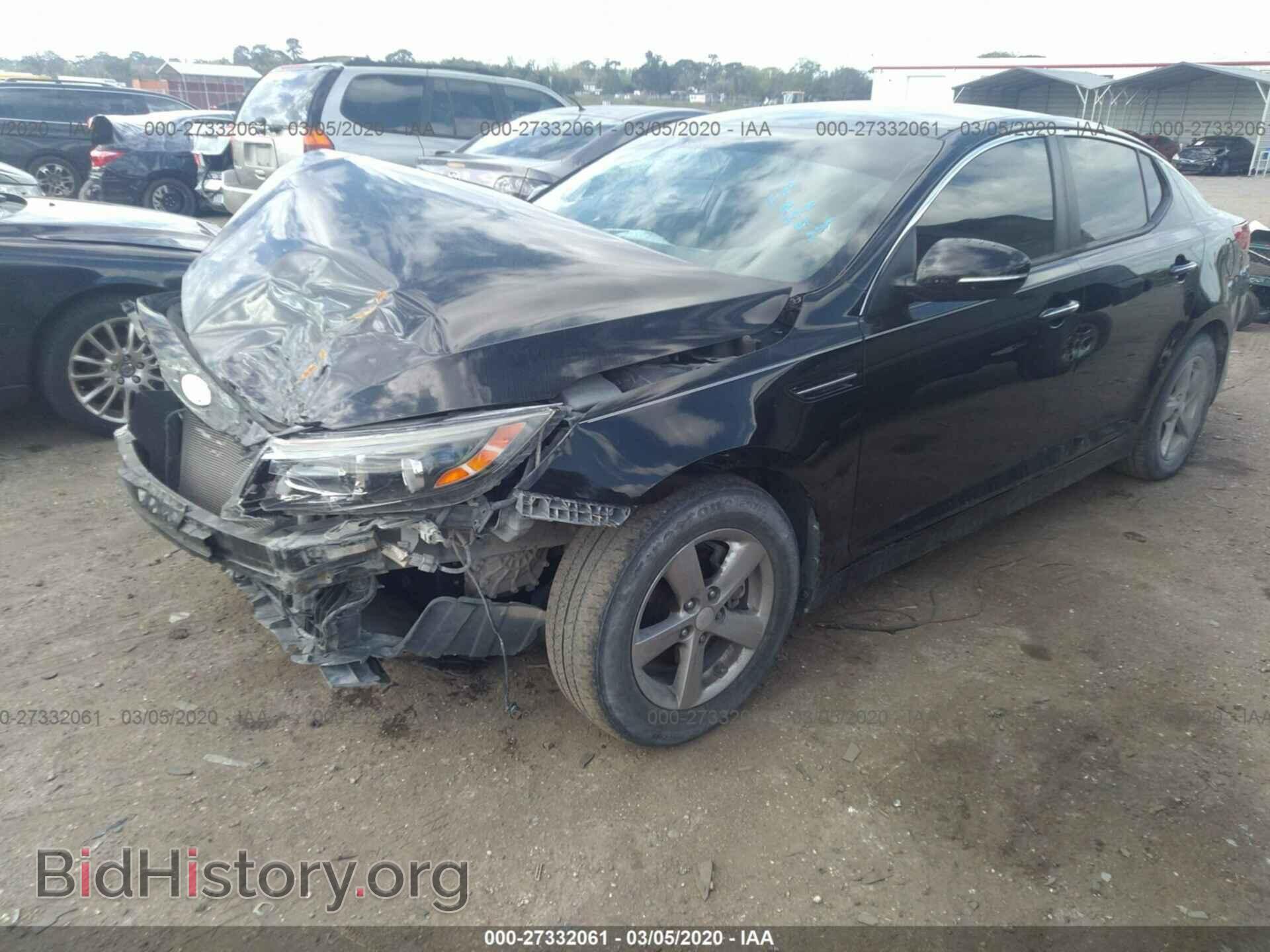 2014 KIA OPTIMA - VIN: 5XXGM4A73EG280105 - Фото 2