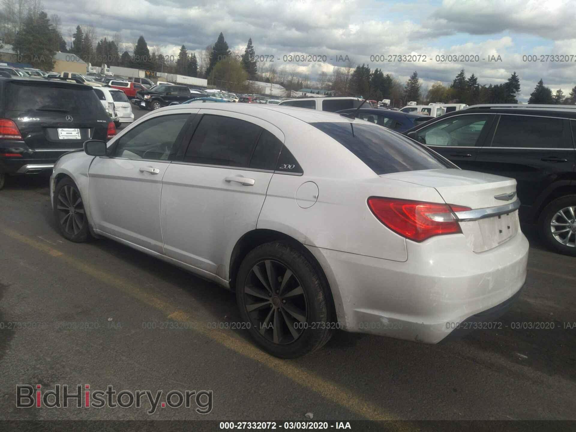 2013 CHRYSLER 200 - VIN: 1C3CCBBB2DN689972 - Фото 3