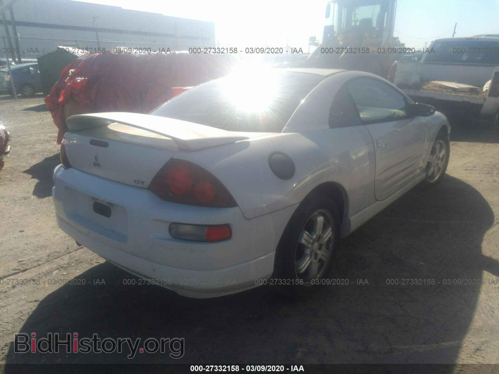 2001 MITSUBISHI ECLIPSE - VIN: 4A3AC84H31E221748 - Фото 4