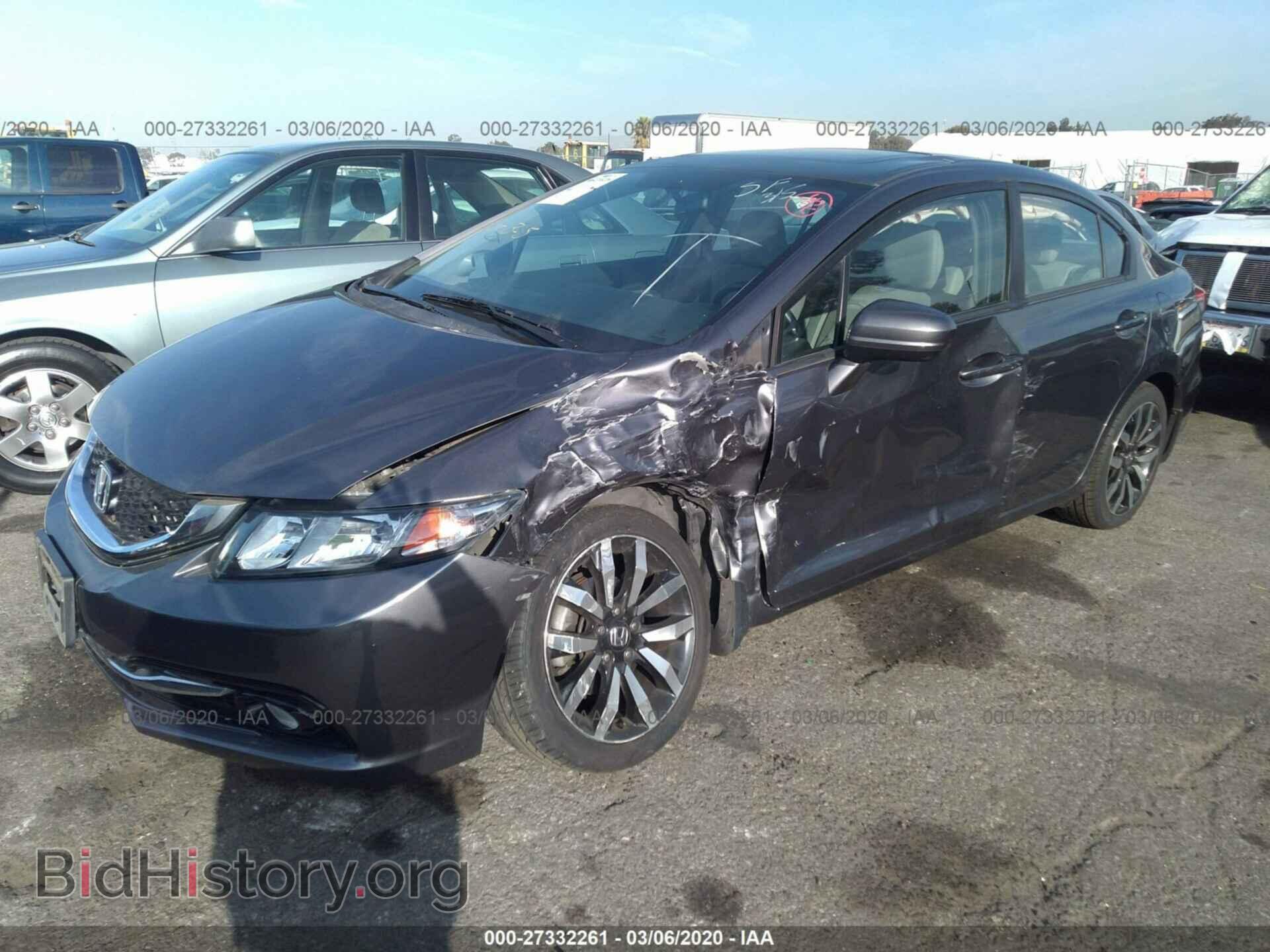 2014 HONDA CIVIC - VIN: 19XFB2F93EE234220 - Фото 2
