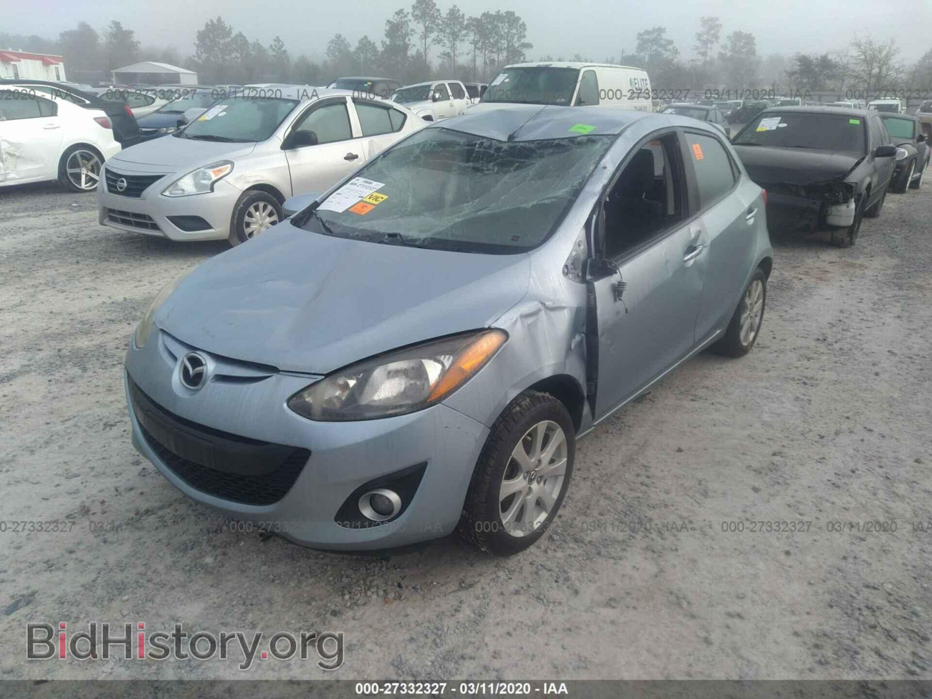 2013 MAZDA MAZDA2 - VIN: JM1DE1LY0D0153932 - Фото 2