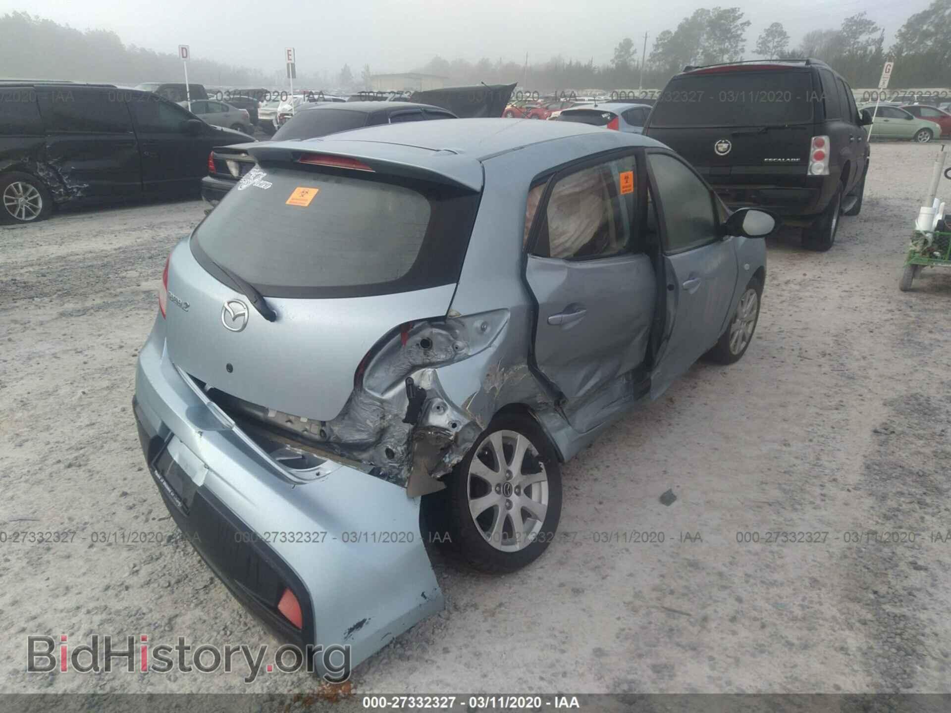 2013 MAZDA MAZDA2 - VIN: JM1DE1LY0D0153932 - Фото 4