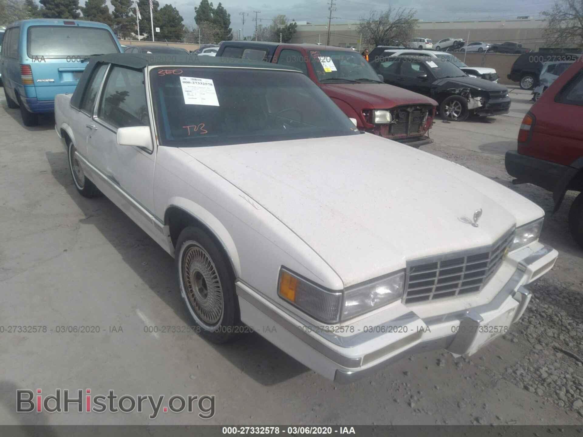 Фотография 1G6CD13BXP4272114 - CADILLAC DEVILLE 1993