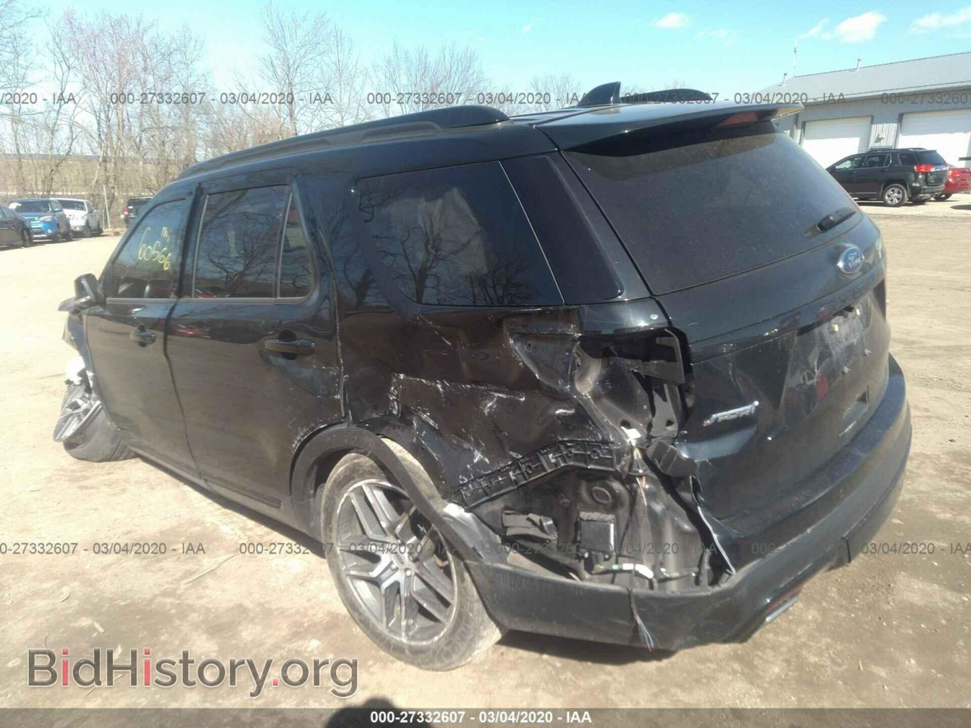 2017 FORD EXPLORER - VIN: 1FM5K8GT5HGA32651 - Фото 3