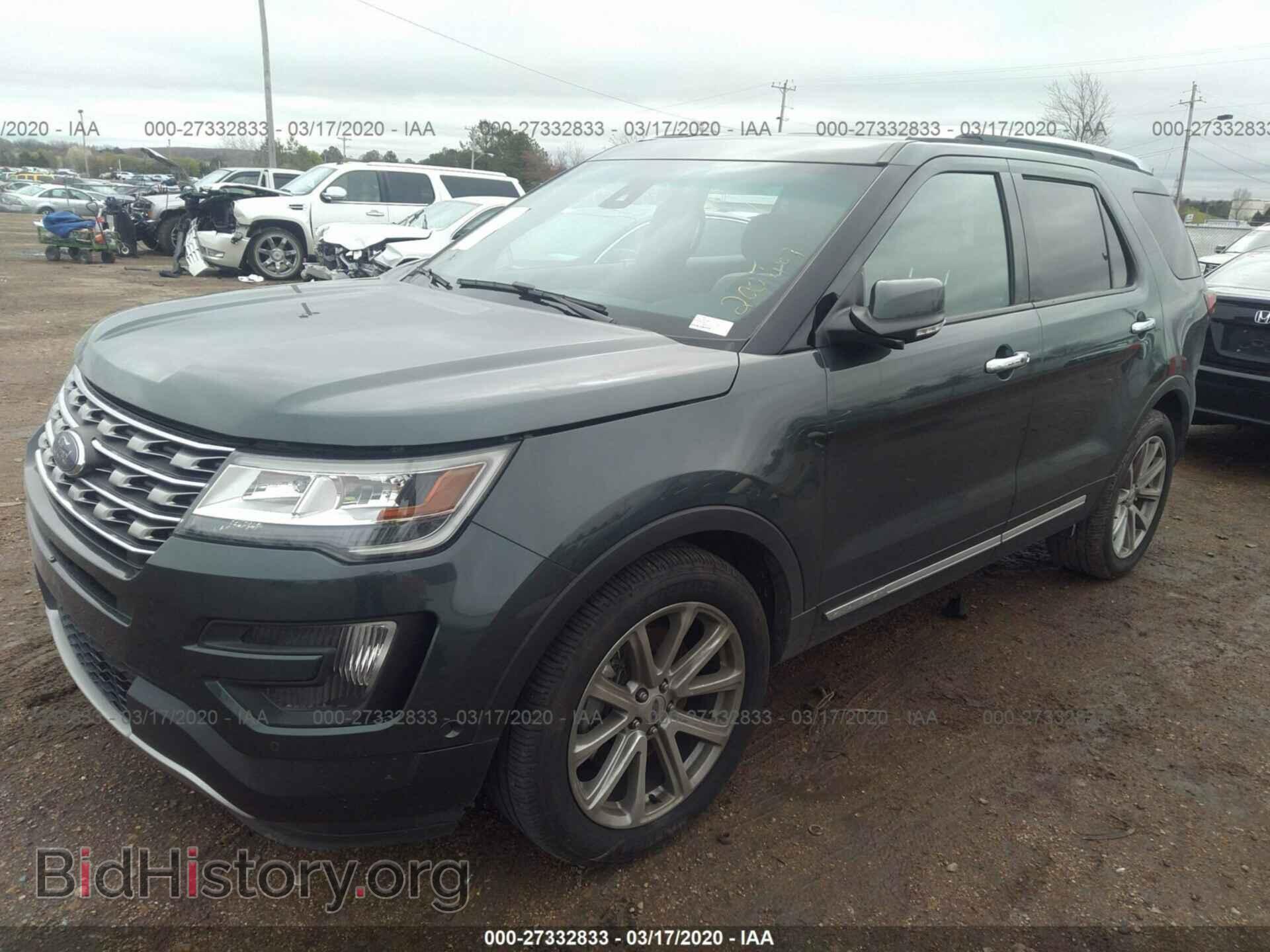2016 FORD EXPLORER - VIN: 1FM5K7F82GGB02077 - Фото 2