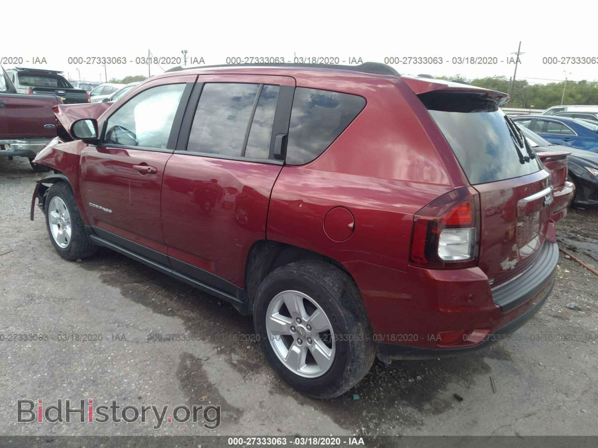 2016 JEEP COMPASS - VIN: 1C4NJCEAXGD769615 - Фото 3