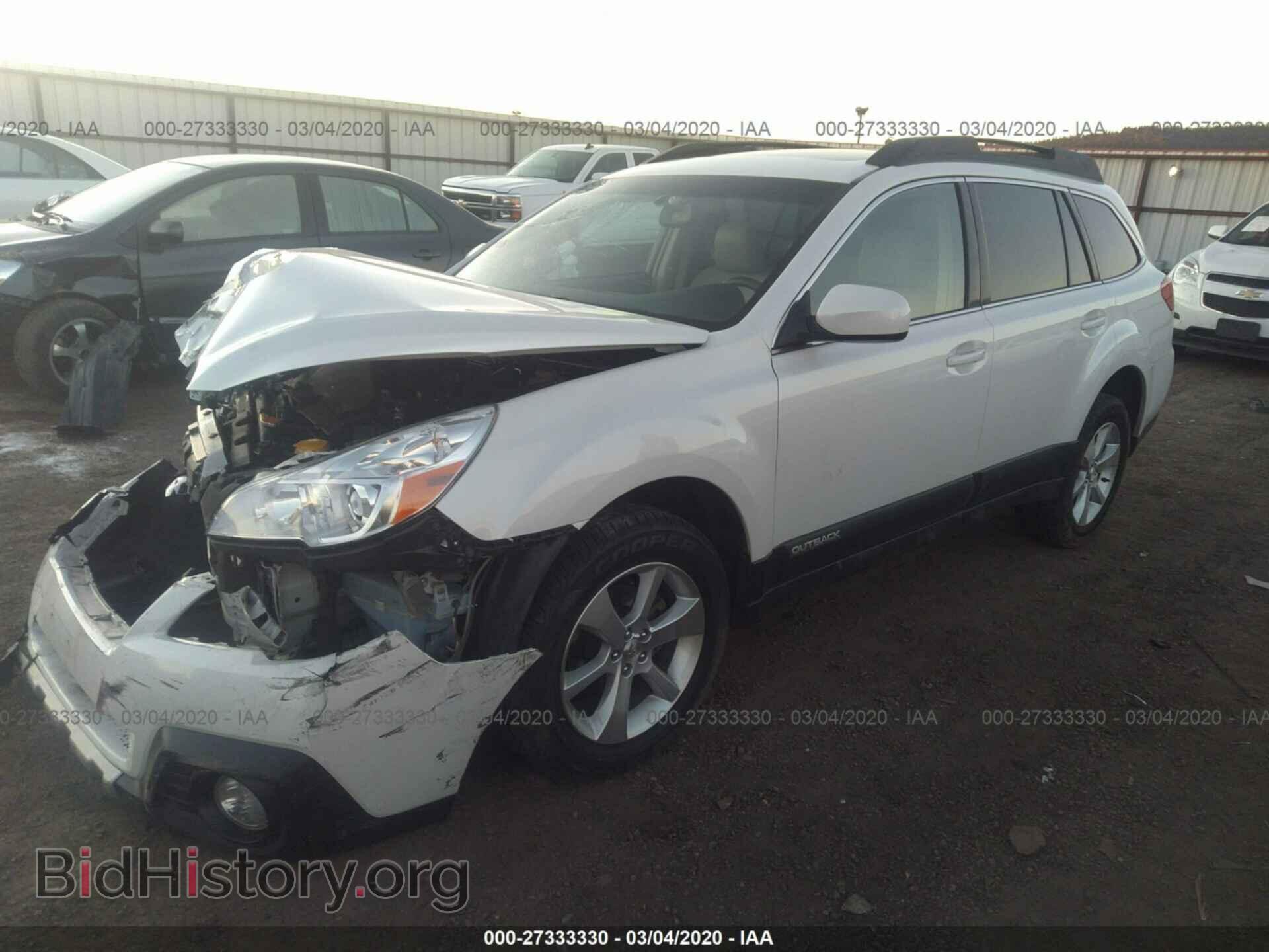 2013 SUBARU OUTBACK - VIN: 4S4BRBKC5D3314681 - Фото 2