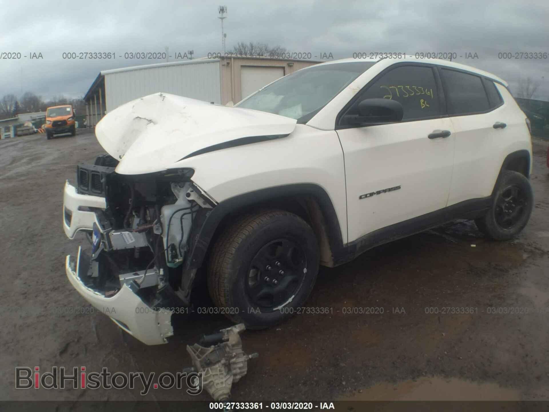2018 JEEP COMPASS - VIN: 3C4NJDAB6JT481113 - Фото 2