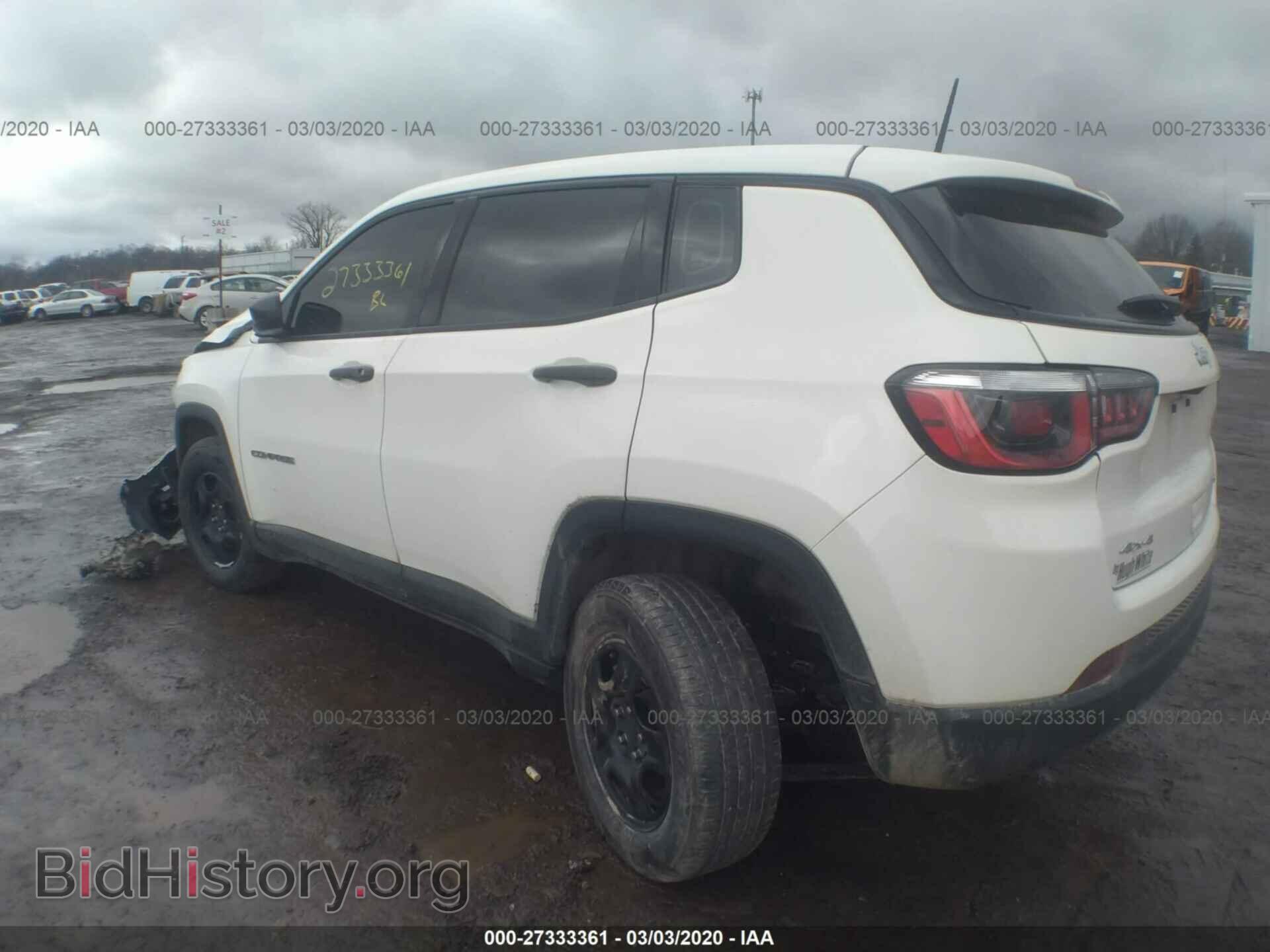 2018 JEEP COMPASS - VIN: 3C4NJDAB6JT481113 - Фото 3