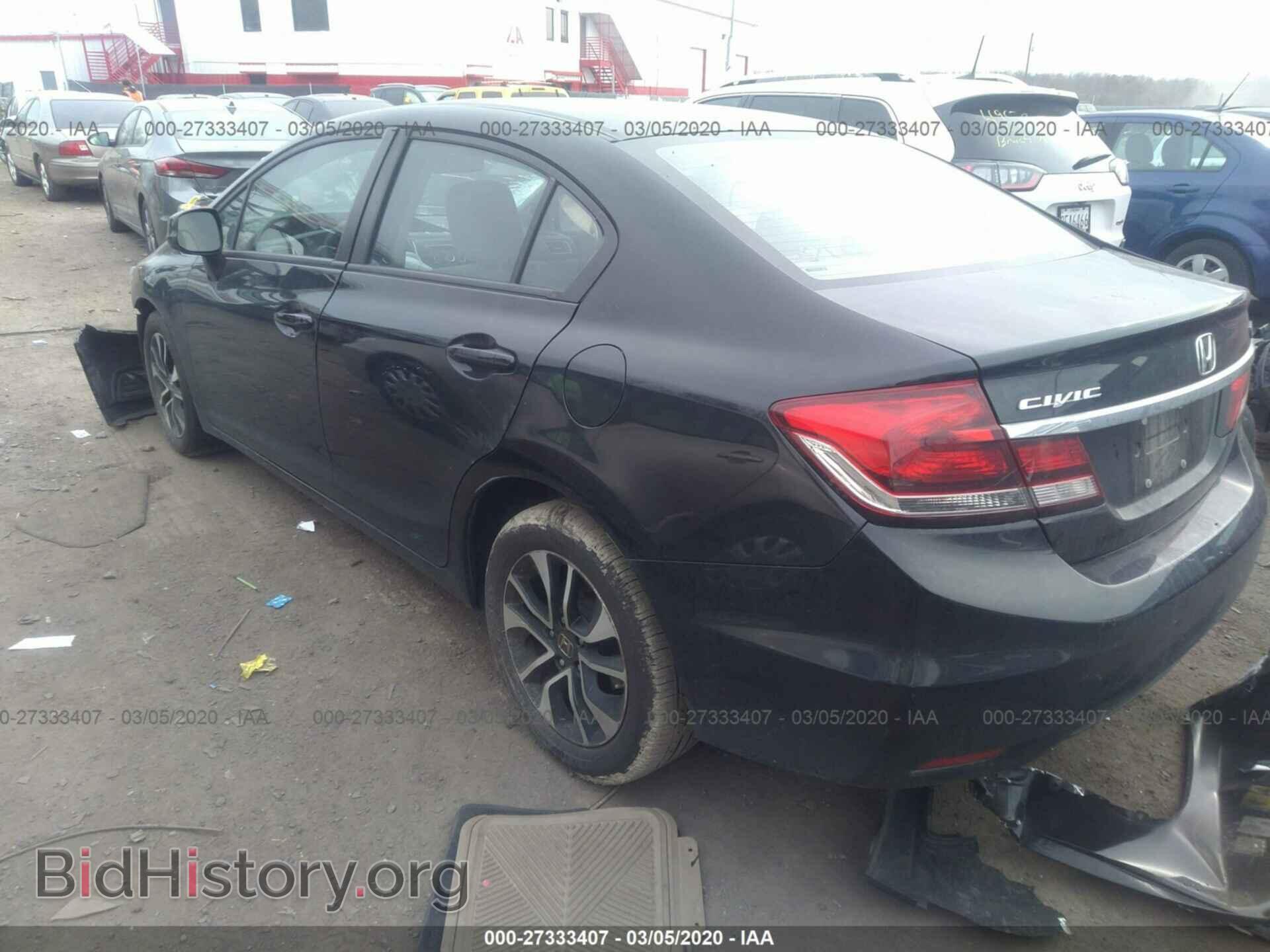 2013 HONDA CIVIC - VIN: 19XFB2F84DE206528 - Фото 3