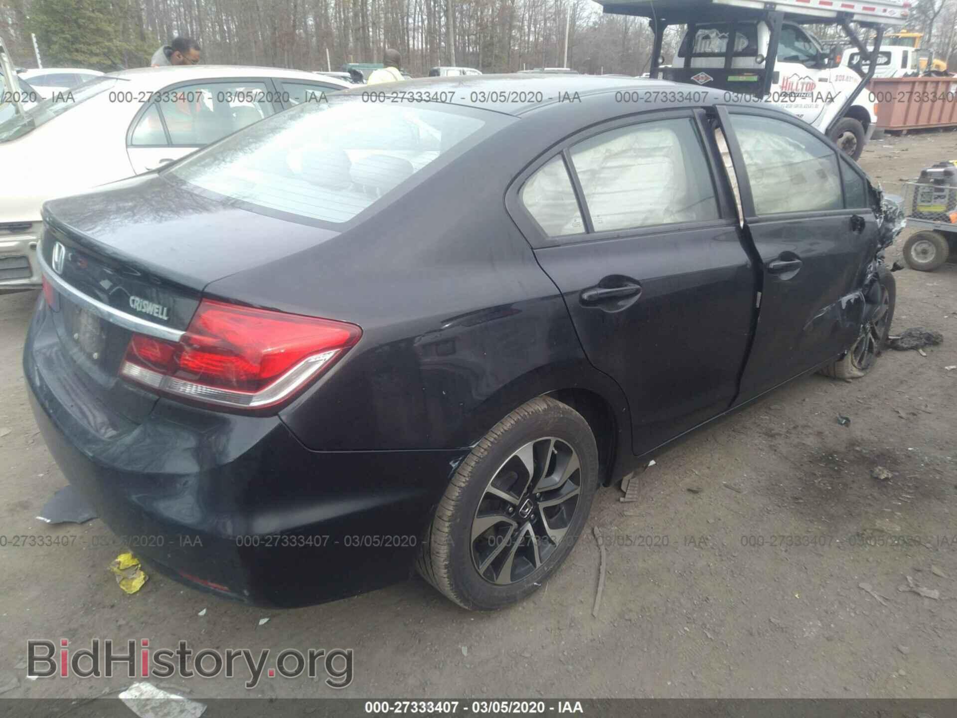 2013 HONDA CIVIC - VIN: 19XFB2F84DE206528 - Фото 4