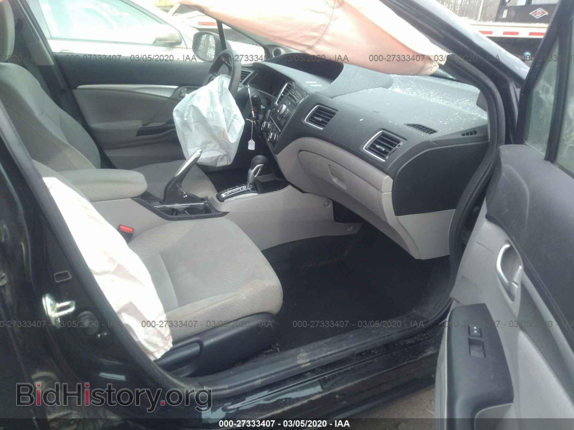 2013 HONDA CIVIC - VIN: 19XFB2F84DE206528 - Фото 5