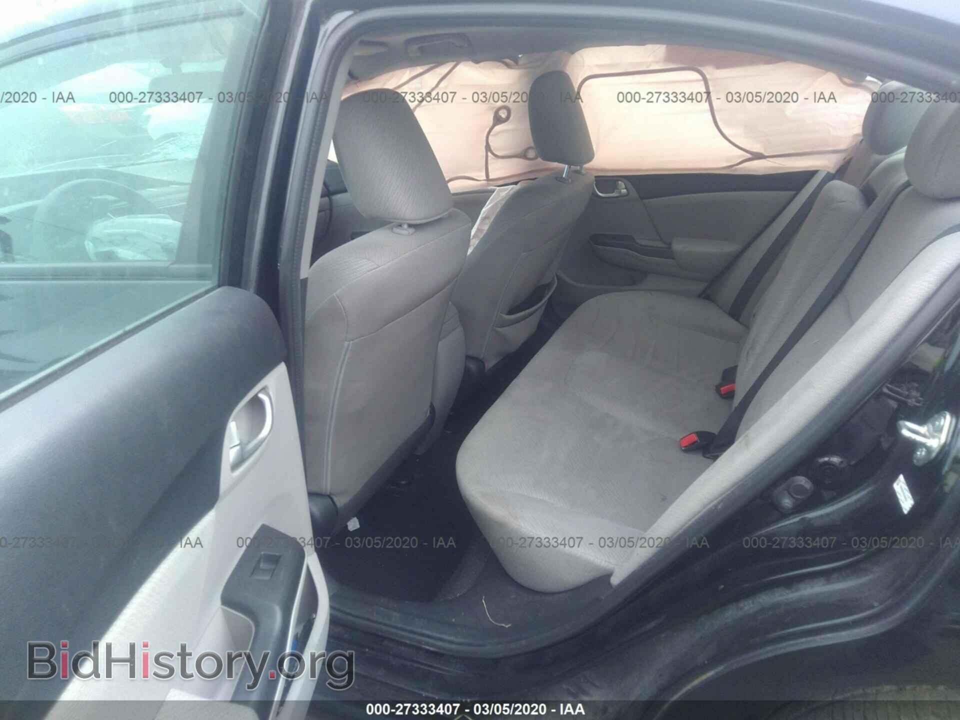 2013 HONDA CIVIC - VIN: 19XFB2F84DE206528 - Фото 8
