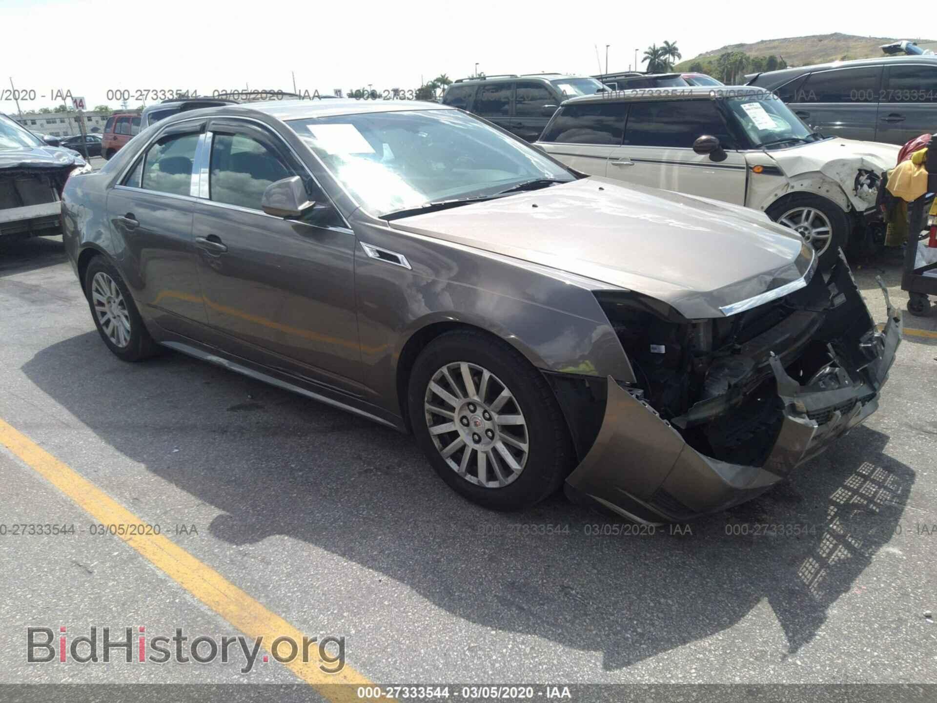 Photo 1G6DE5E52C0155998 - CADILLAC CTS 2012