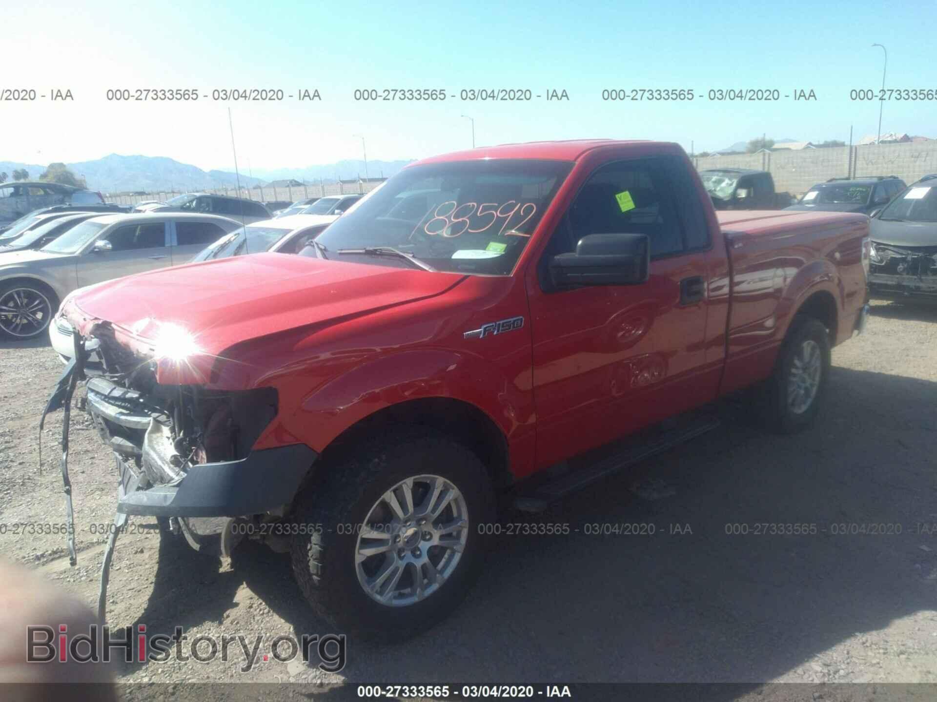 2013 FORD F150 - VIN: 1FTMF1CM3DKE30071 - Фото 2