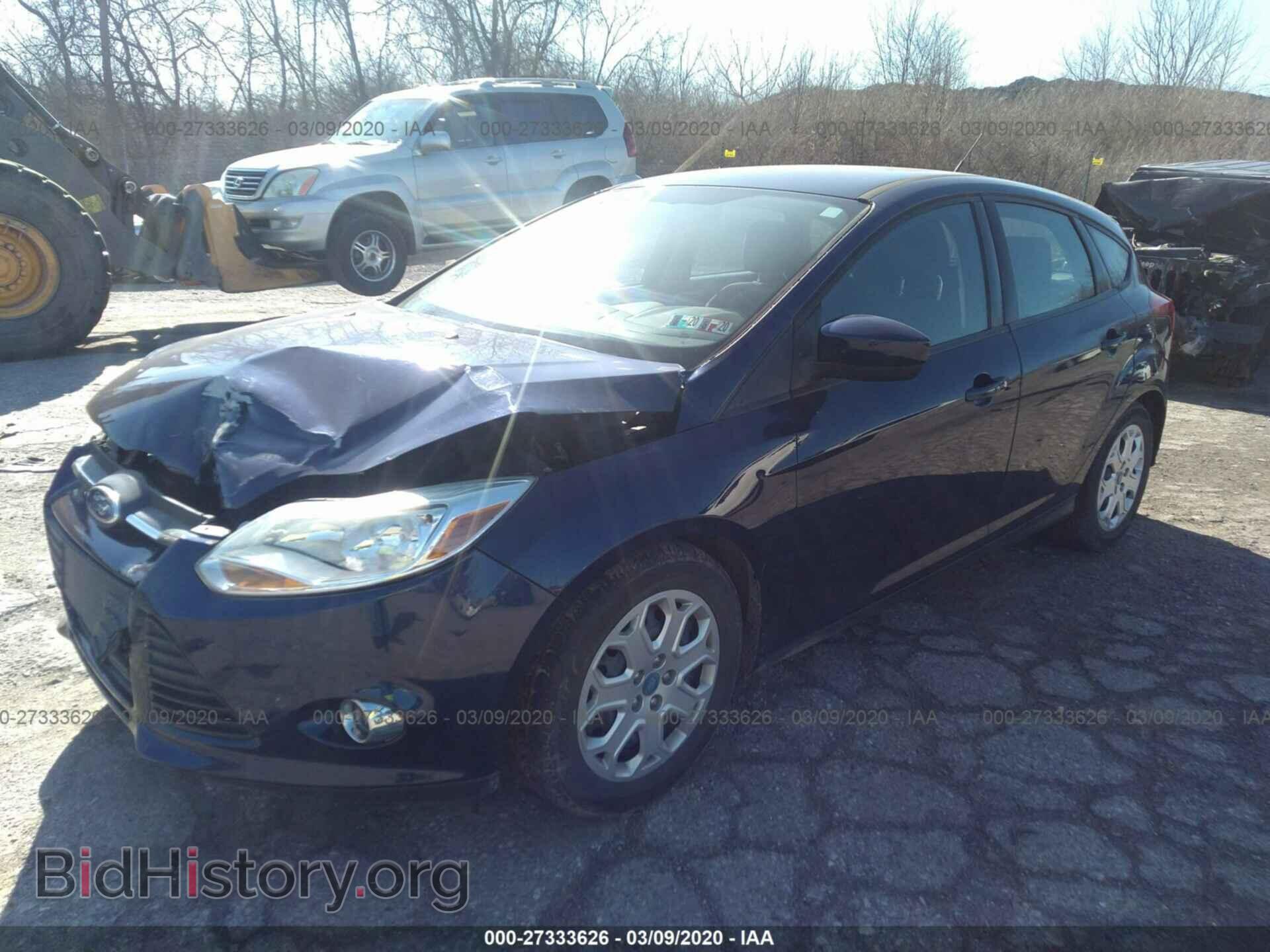 2012 FORD FOCUS - VIN: 1FAHP3K26CL117444 - Фото 2