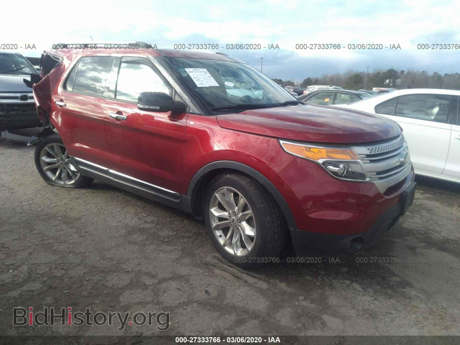Photo 1FM5K7D86EGB16211 - FORD EXPLORER 2014