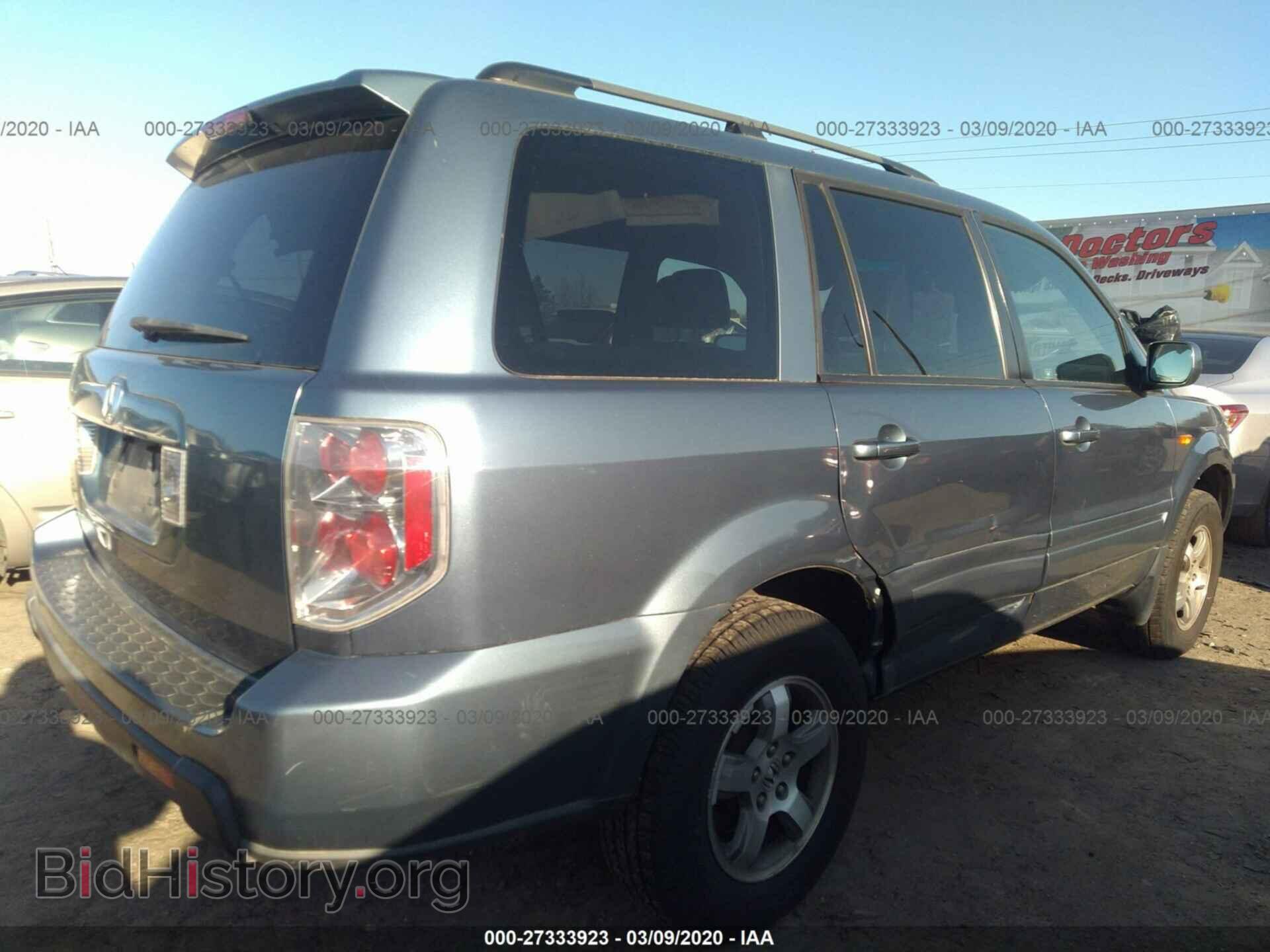 2006 HONDA PILOT - VIN: 5FNYF28506B027836 - Фото 4