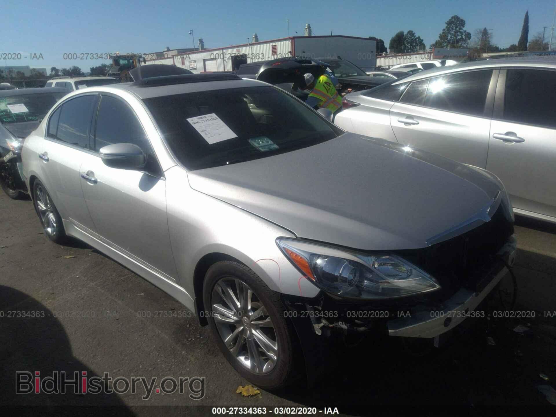 Фотография KMHGC4DD1CU190362 - HYUNDAI GENESIS 2012