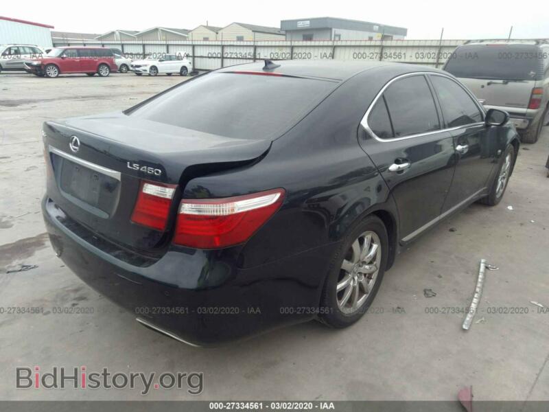 2007 Lexus LS (VIN JTHBL46F575031498) — фото 4 из 11