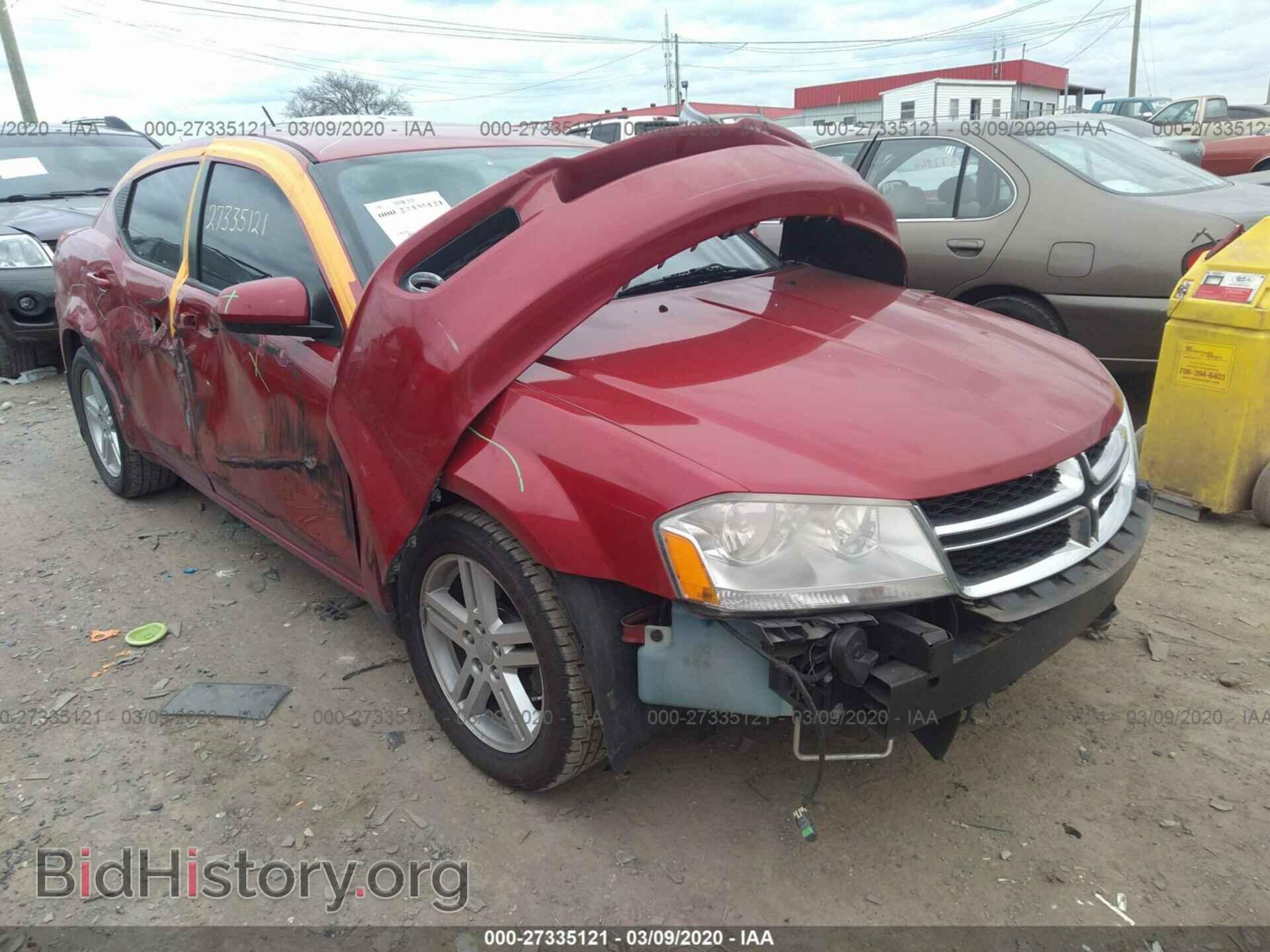 Фотография 1C3CDZCB0DN582830 - DODGE AVENGER 2013