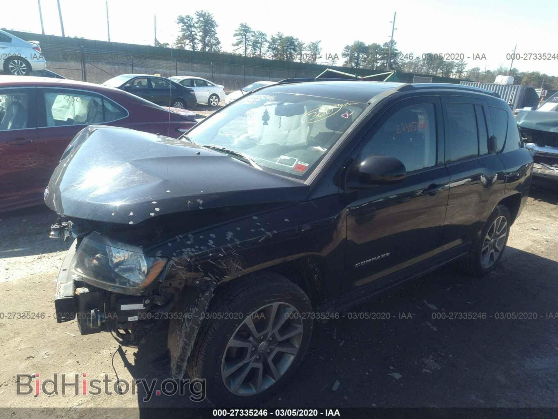 2014 JEEP COMPASS - VIN: 1C4NJDCB3ED796301 - Фото 2