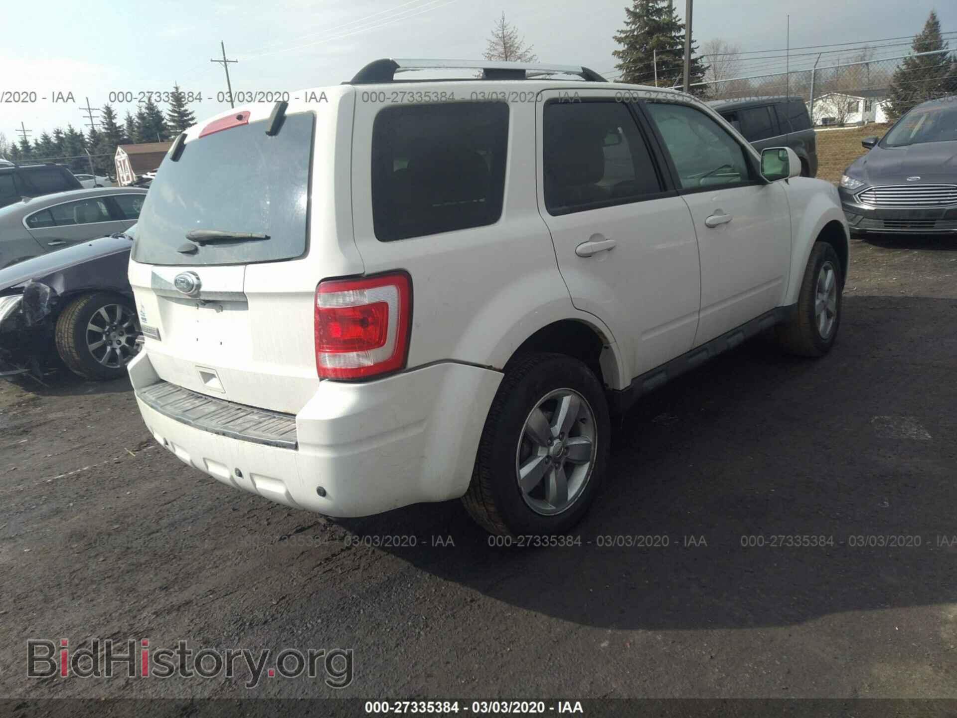 2011 FORD ESCAPE - VIN: 1FMCU0E7XBKB39000 - Фото 4