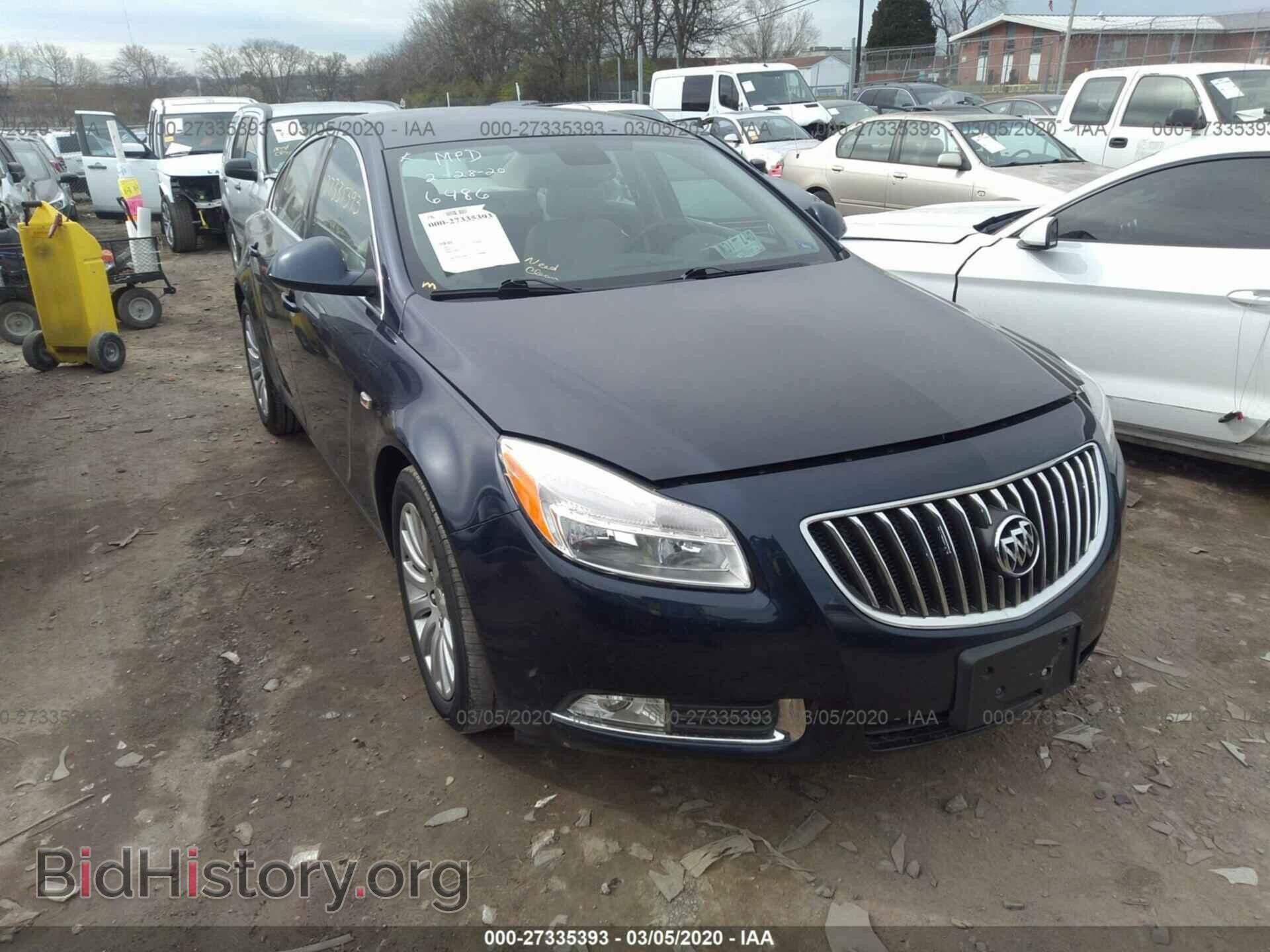 Фотография 2G4GN5EC3B9196486 - BUICK REGAL 2011