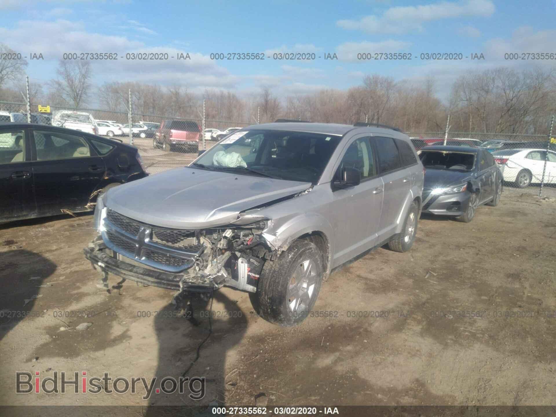 2012 DODGE JOURNEY - VIN: 3C4PDCAB0CT255114 - Фото 2