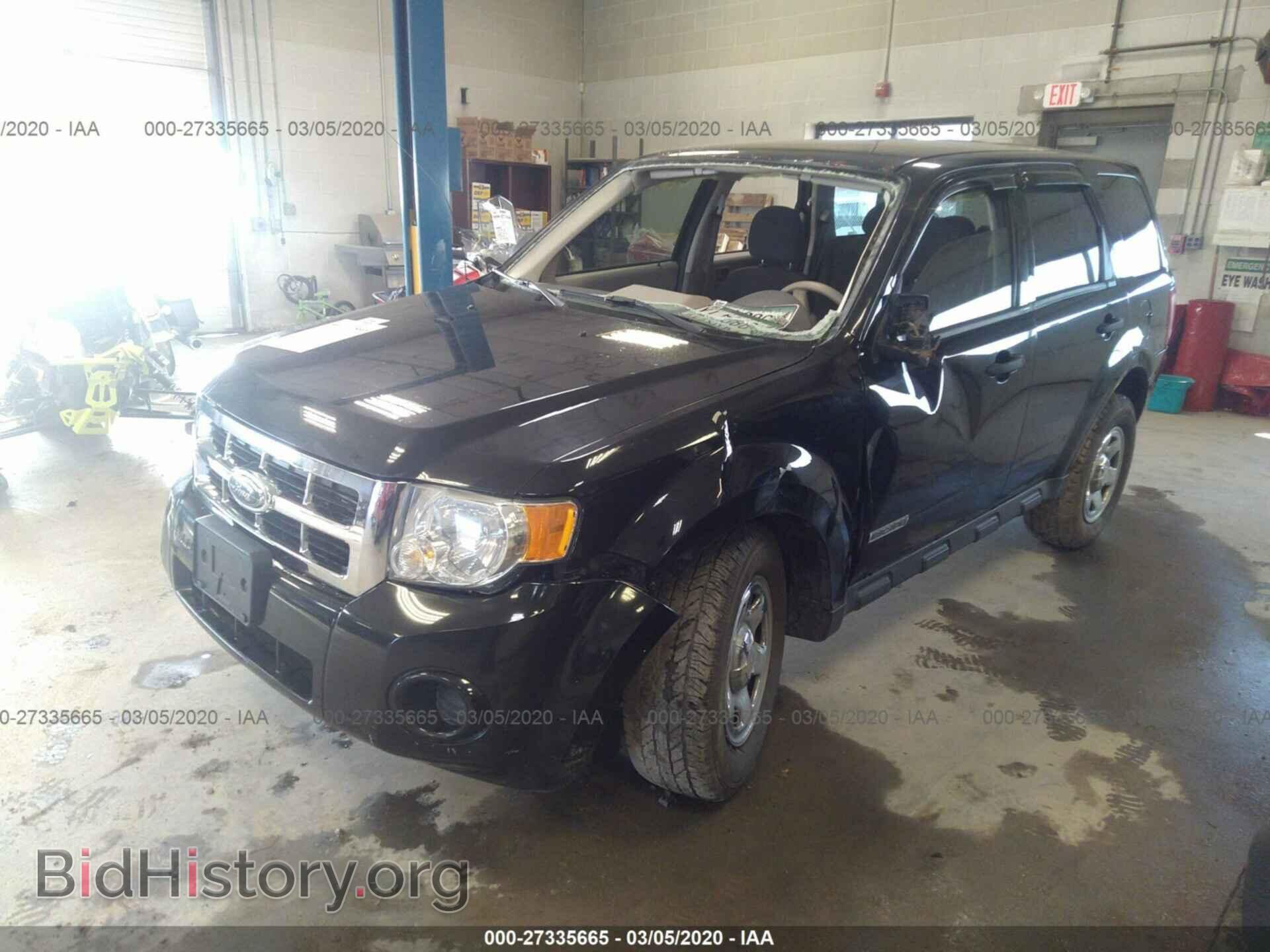 2008 FORD ESCAPE - VIN: 1FMCU92Z18KE59082 - Фото 2